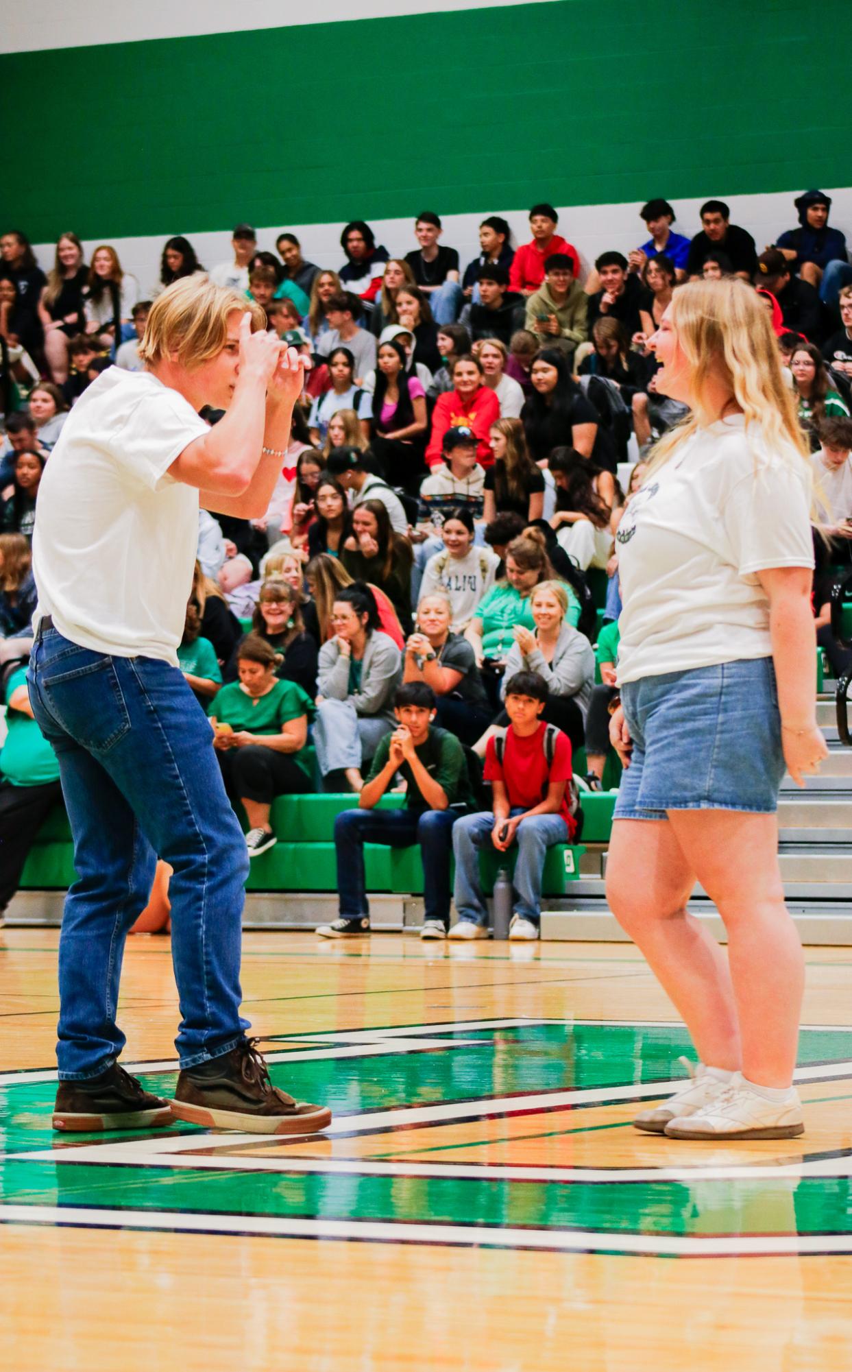 Homecoming pep assembly (Photos by Ava Mbawuike)