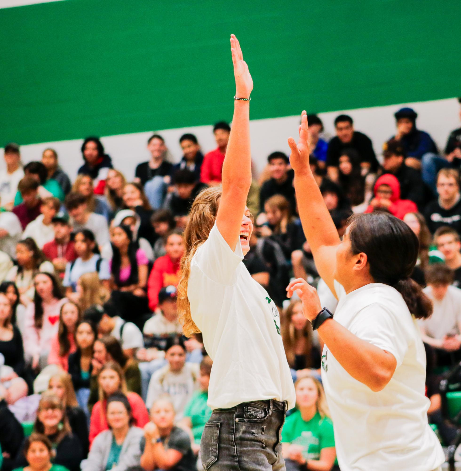 Homecoming pep assembly (Photos by Ava Mbawuike)