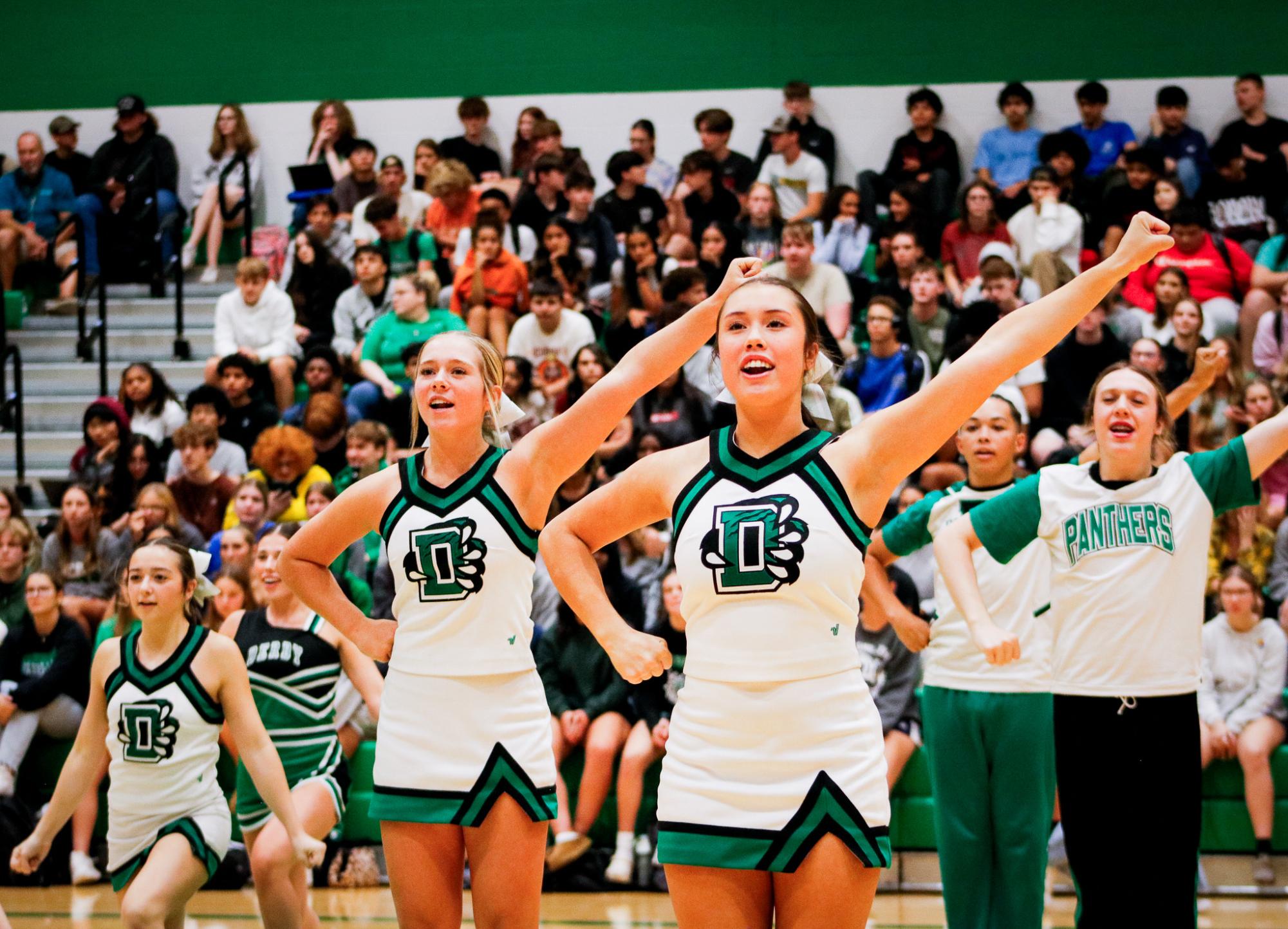 Homecoming pep assembly (Photos by Ava Mbawuike)