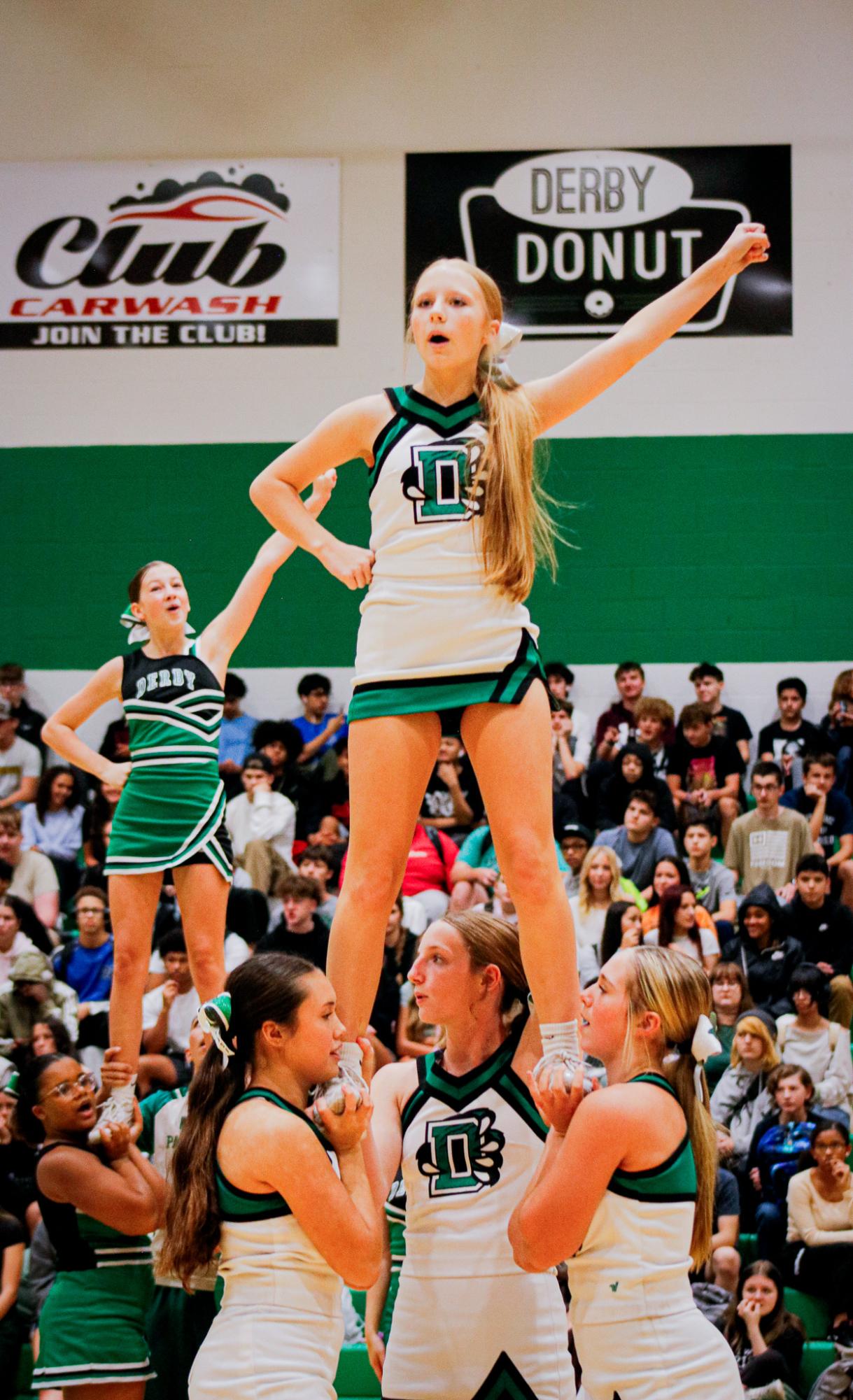 Homecoming pep assembly (Photos by Ava Mbawuike)