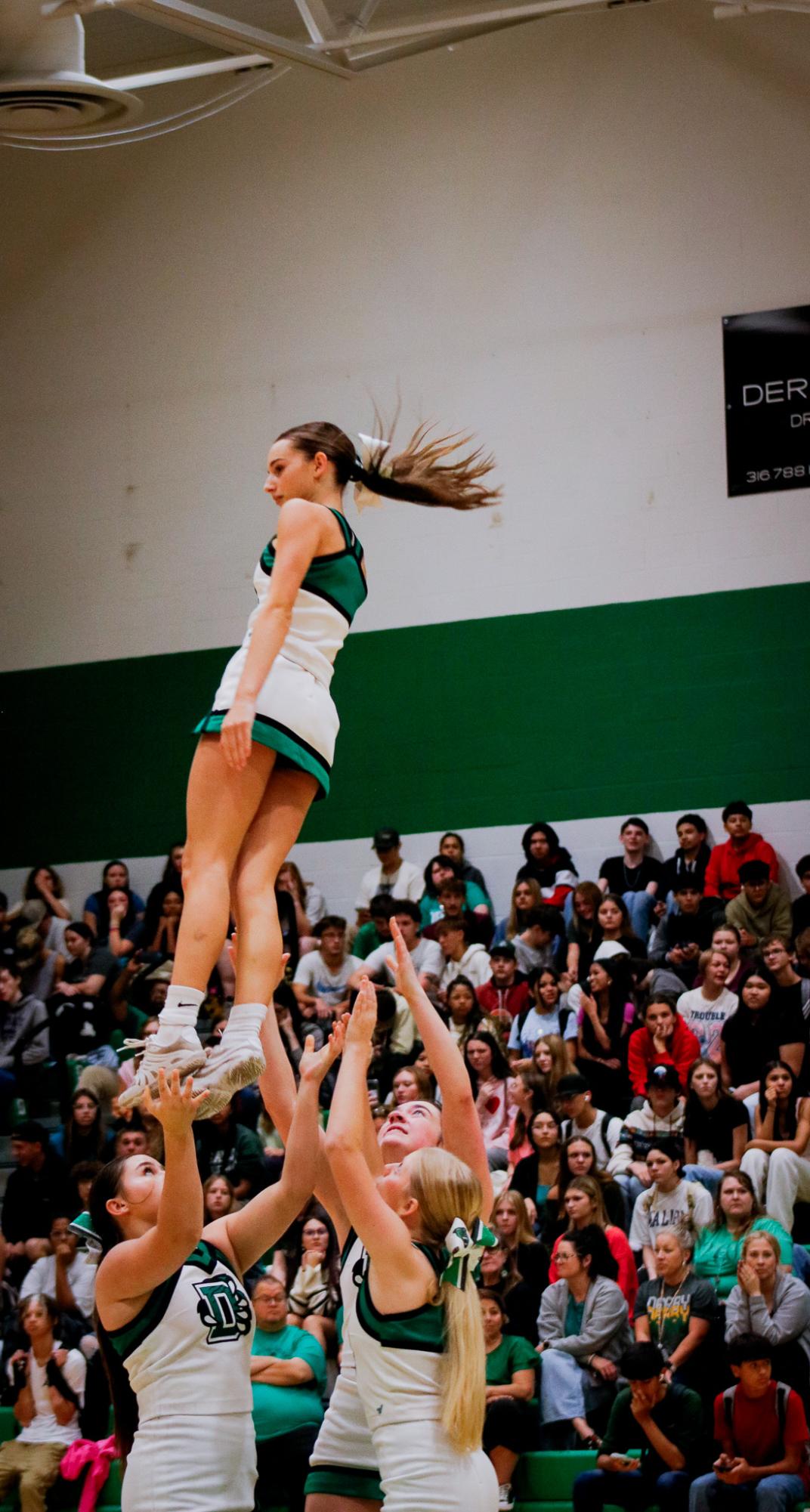 Homecoming pep assembly (Photos by Ava Mbawuike)