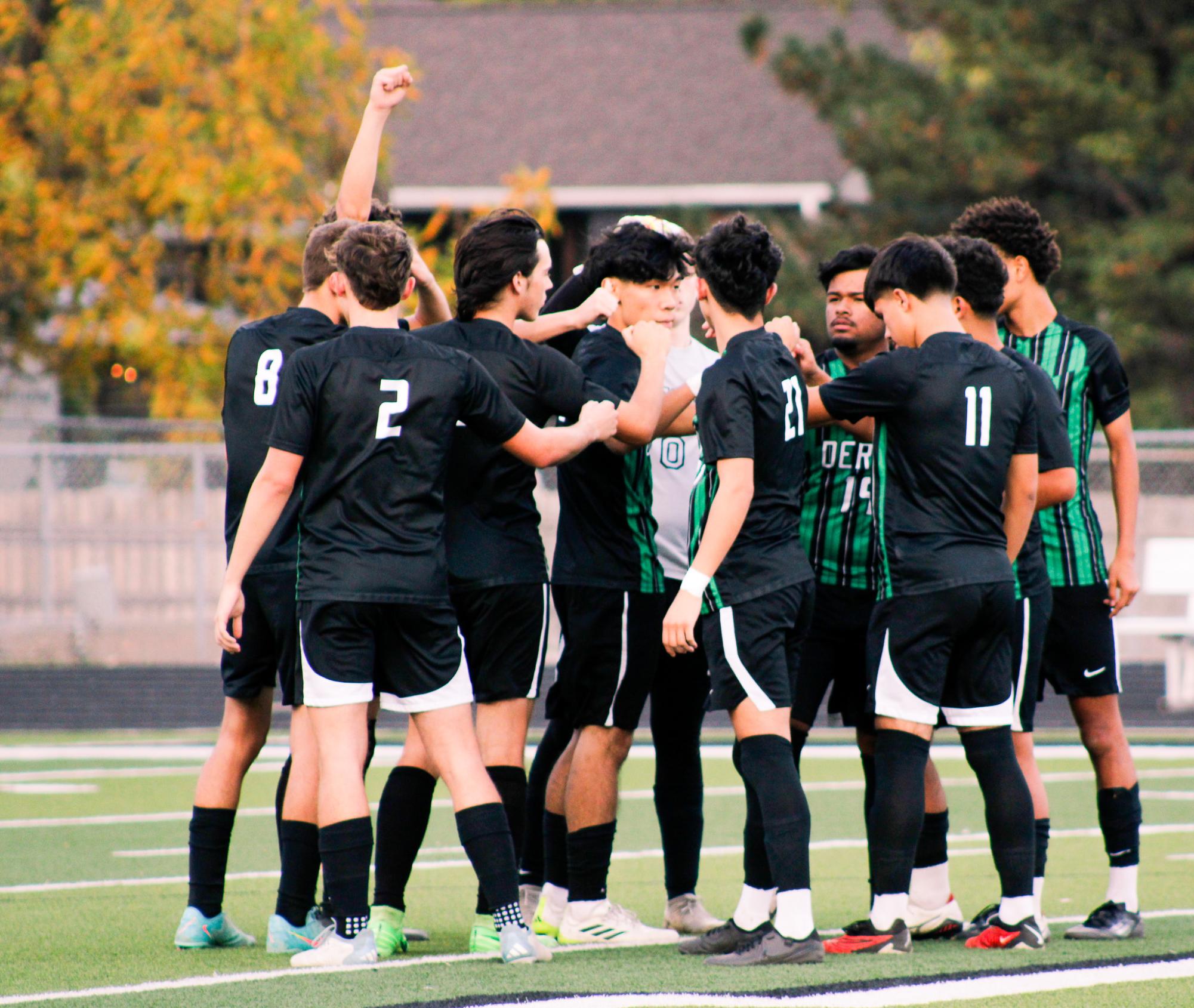 Regional boys soccer vs. Lawrence Free-State (Photos by Ava Mbawuike)