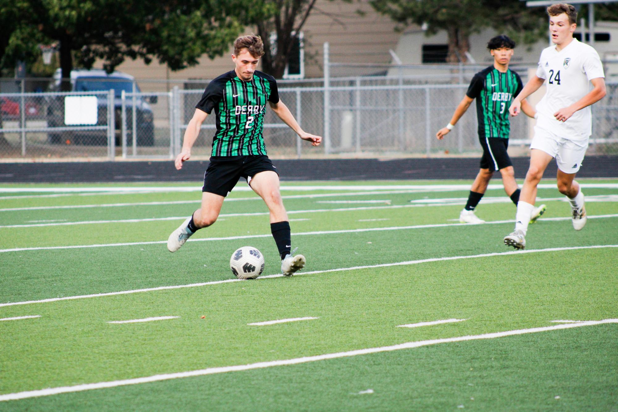 Regional boys soccer vs. Lawrence Free-State (Photos by Ava Mbawuike)