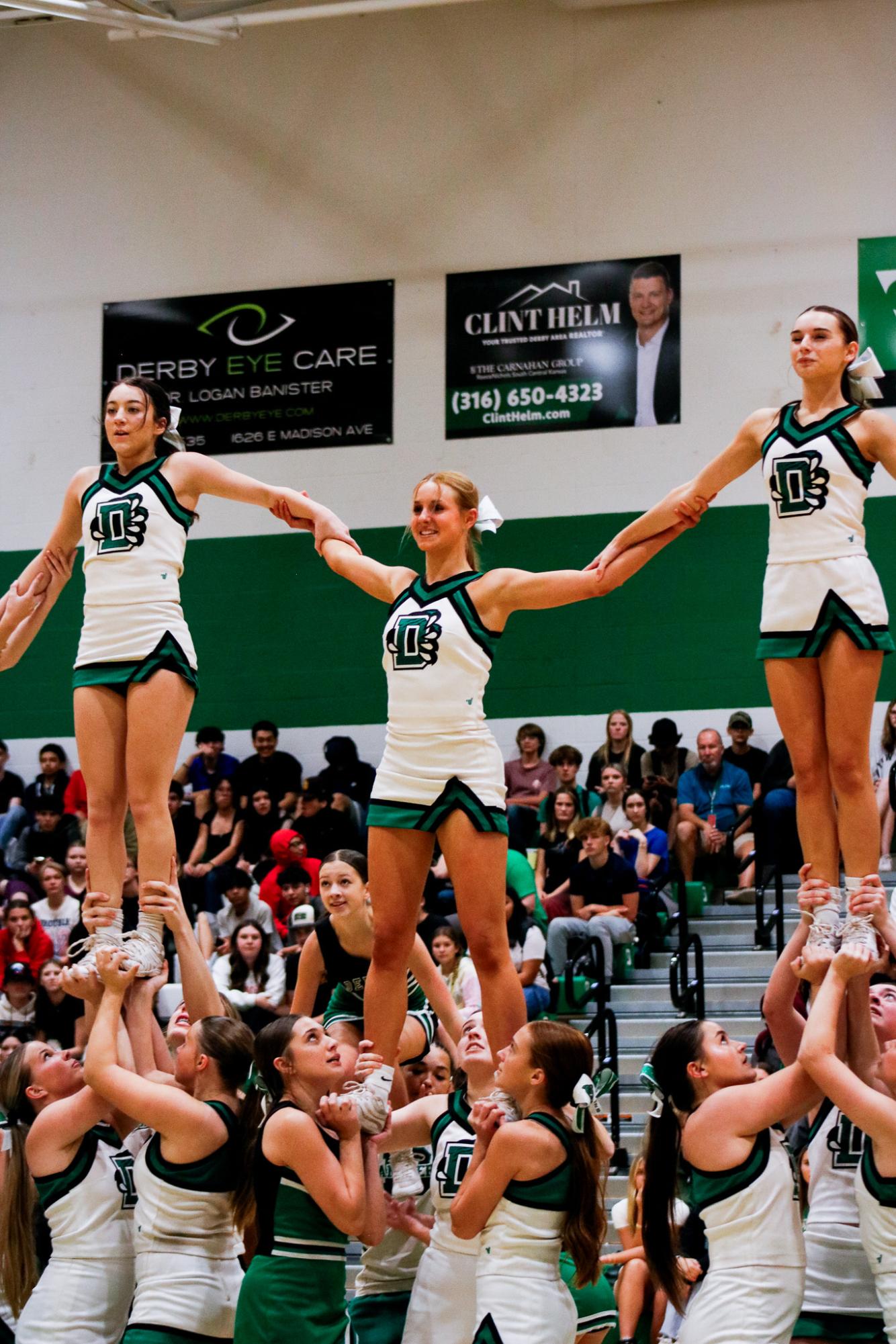 Homecoming pep assembly (Photos by Ava Mbawuike)