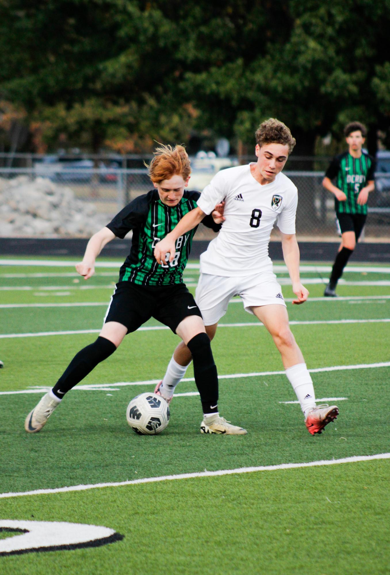 Regional boys soccer vs. Lawrence Free-State (Photos by Ava Mbawuike)