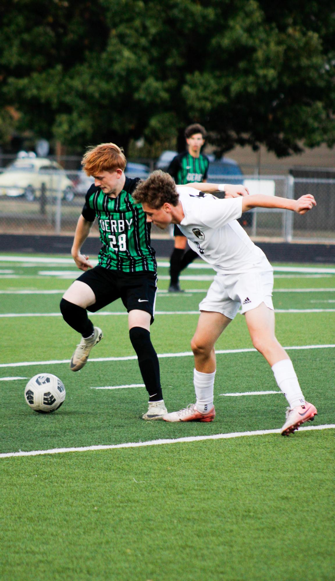 Regional boys soccer vs. Lawrence Free-State (Photos by Ava Mbawuike)