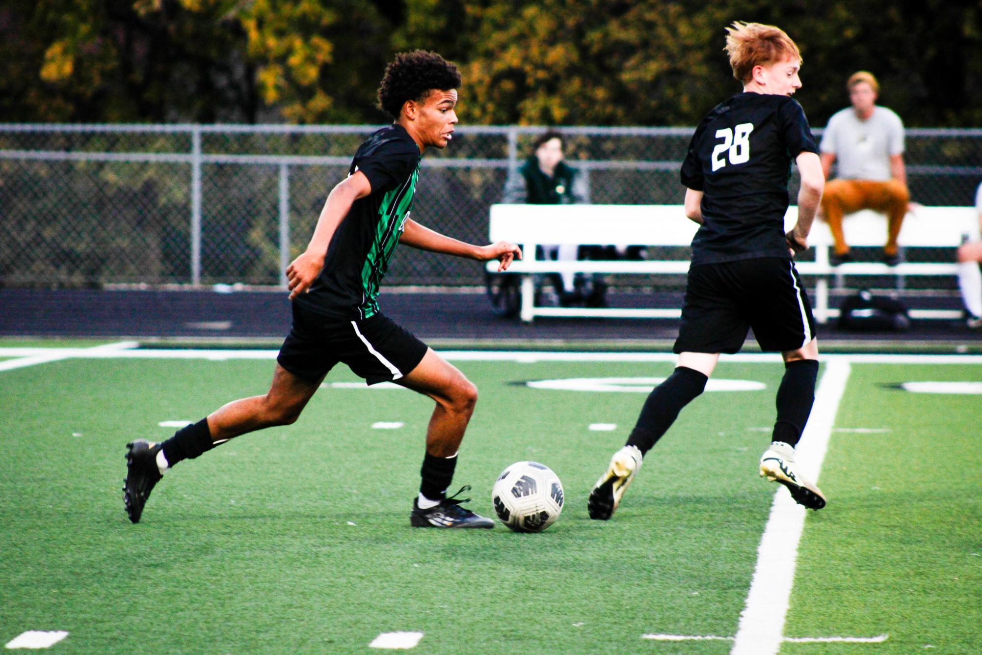 Regional boys soccer vs. Lawrence Free-State (Photos by Ava Mbawuike)