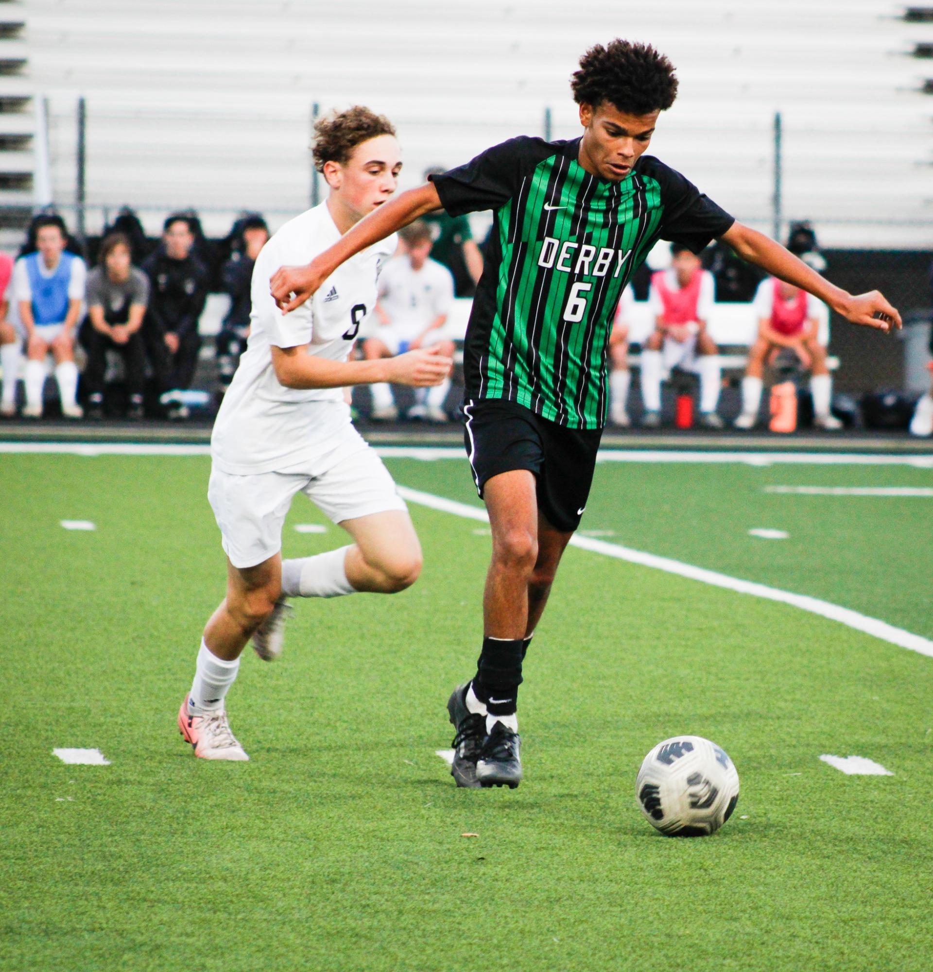 Regional boys soccer vs. Lawrence Free-State (Photos by Ava Mbawuike)