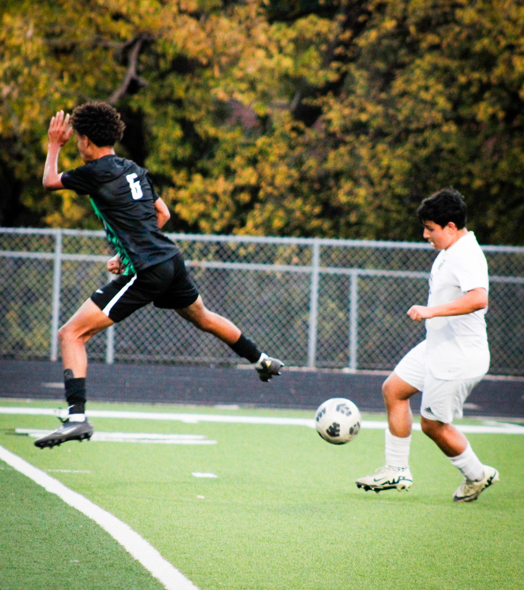 Regional boys soccer vs. Lawrence Free-State (Photos by Ava Mbawuike)