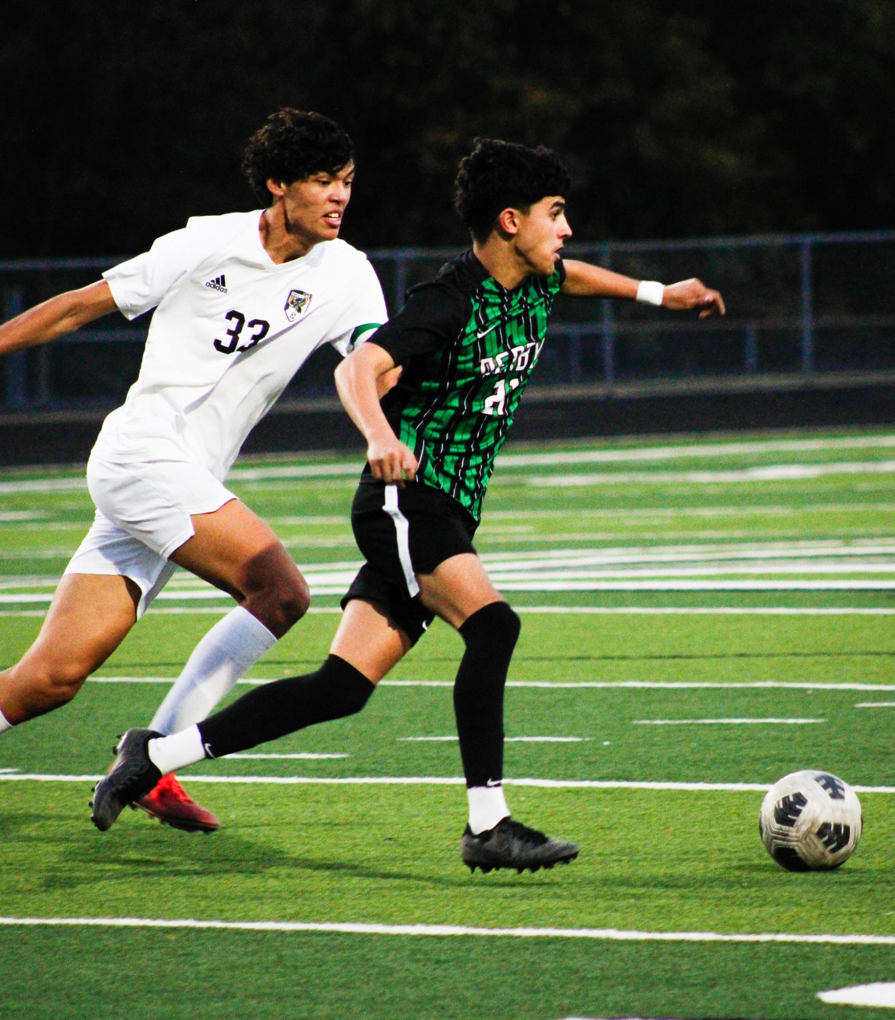 Regional boys soccer vs. Lawrence Free-State (Photos by Ava Mbawuike)