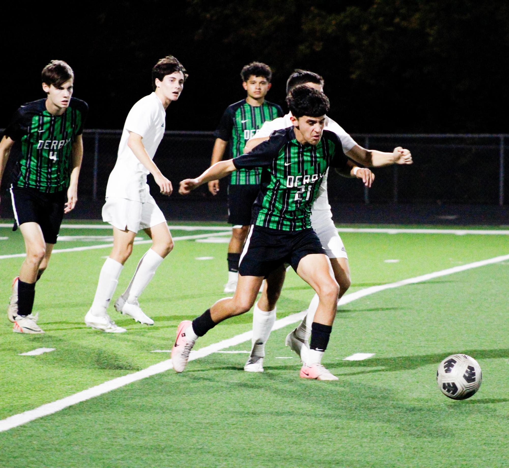 Regional boys soccer vs. Lawrence Free-State (Photos by Ava Mbawuike)