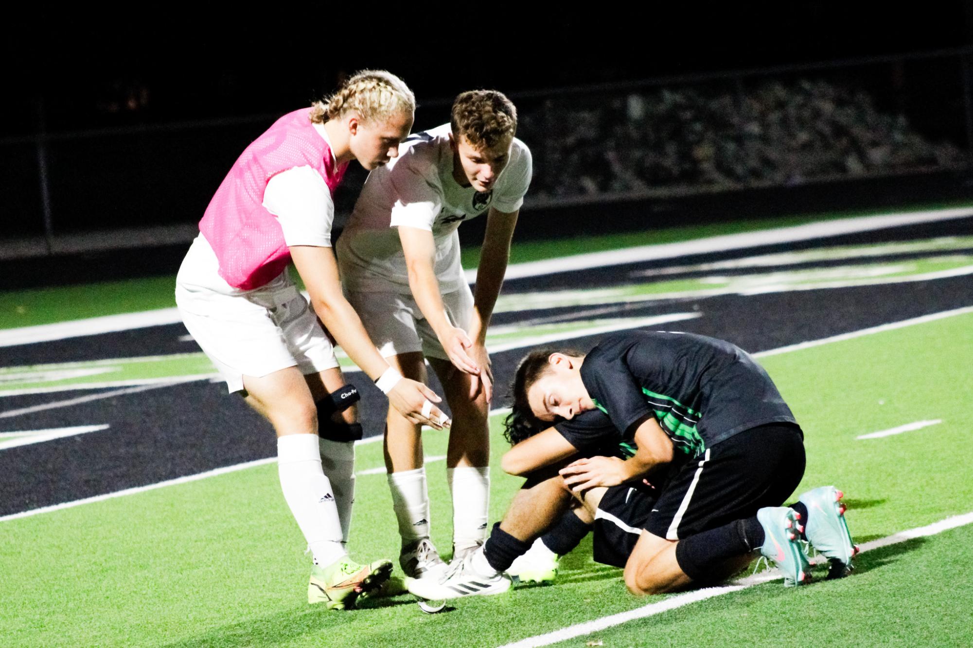 Regional boys soccer vs. Lawrence Free-State (Photos by Ava Mbawuike)