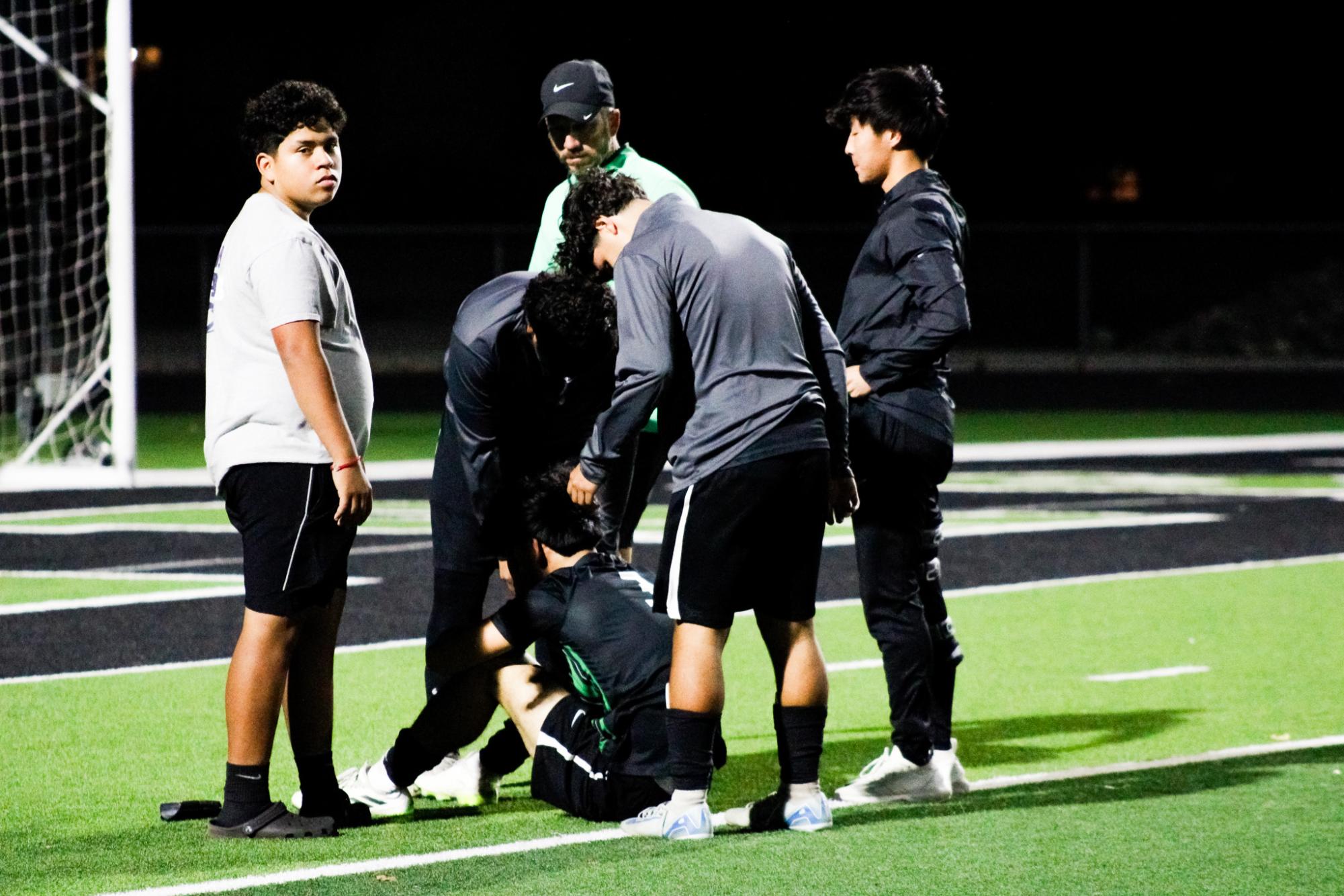 Regional boys soccer vs. Lawrence Free-State (Photos by Ava Mbawuike)