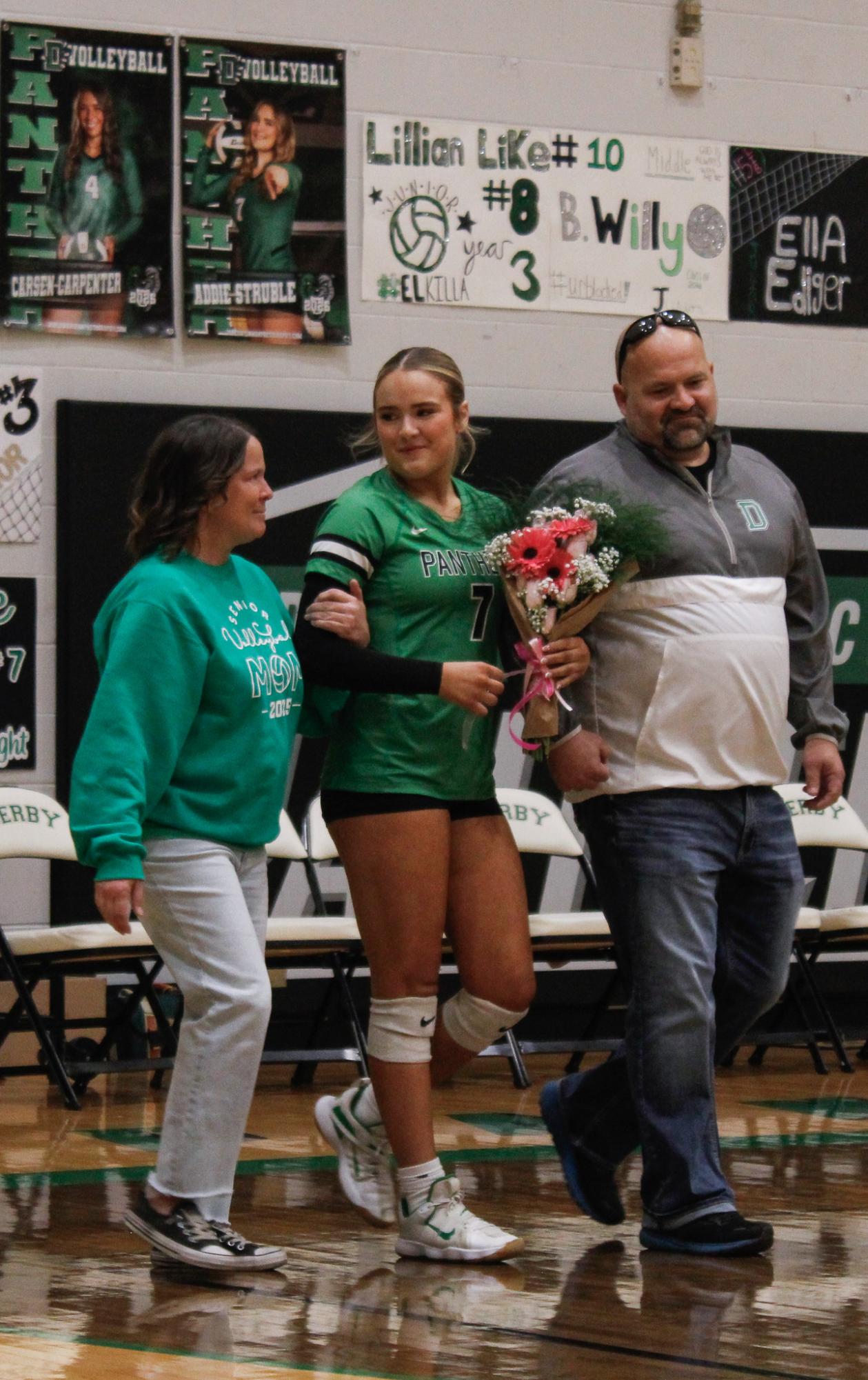 Varsity Volleyball vs. Maize (Photos by Betsy Ordinan)
