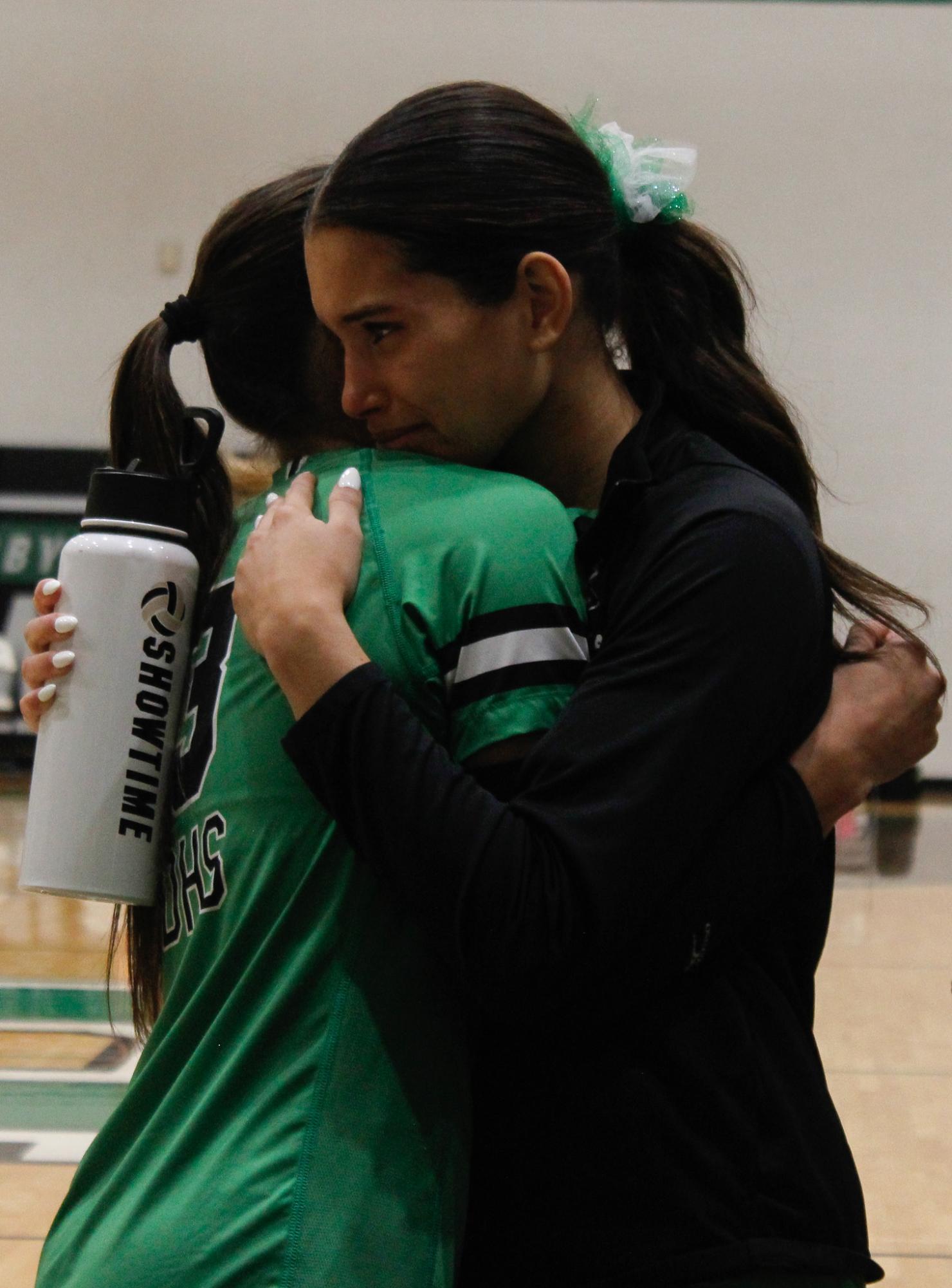 Varsity Volleyball vs. Maize (Photos by Betsy Ordinan)