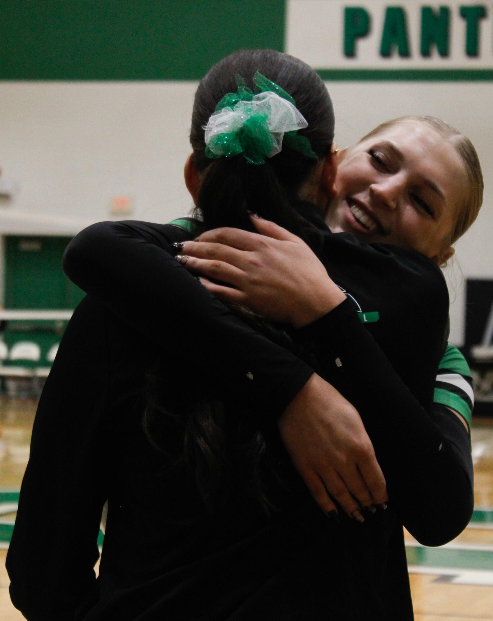 Varsity Volleyball vs. Maize (Photos by Betsy Ordinan)