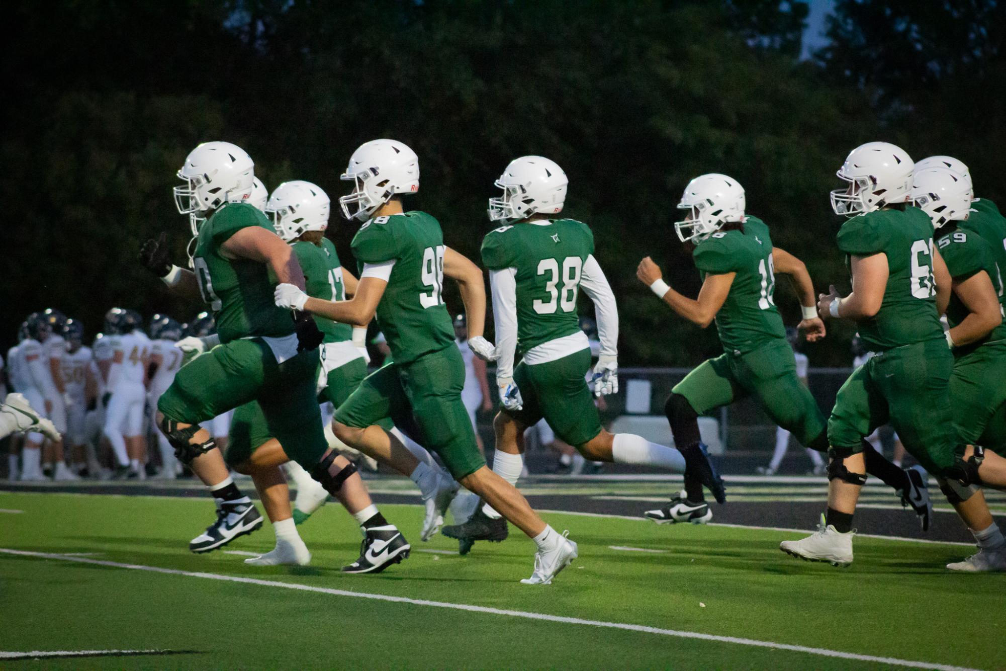 Football vs Maize South (Photos by Magnolia LaForge)