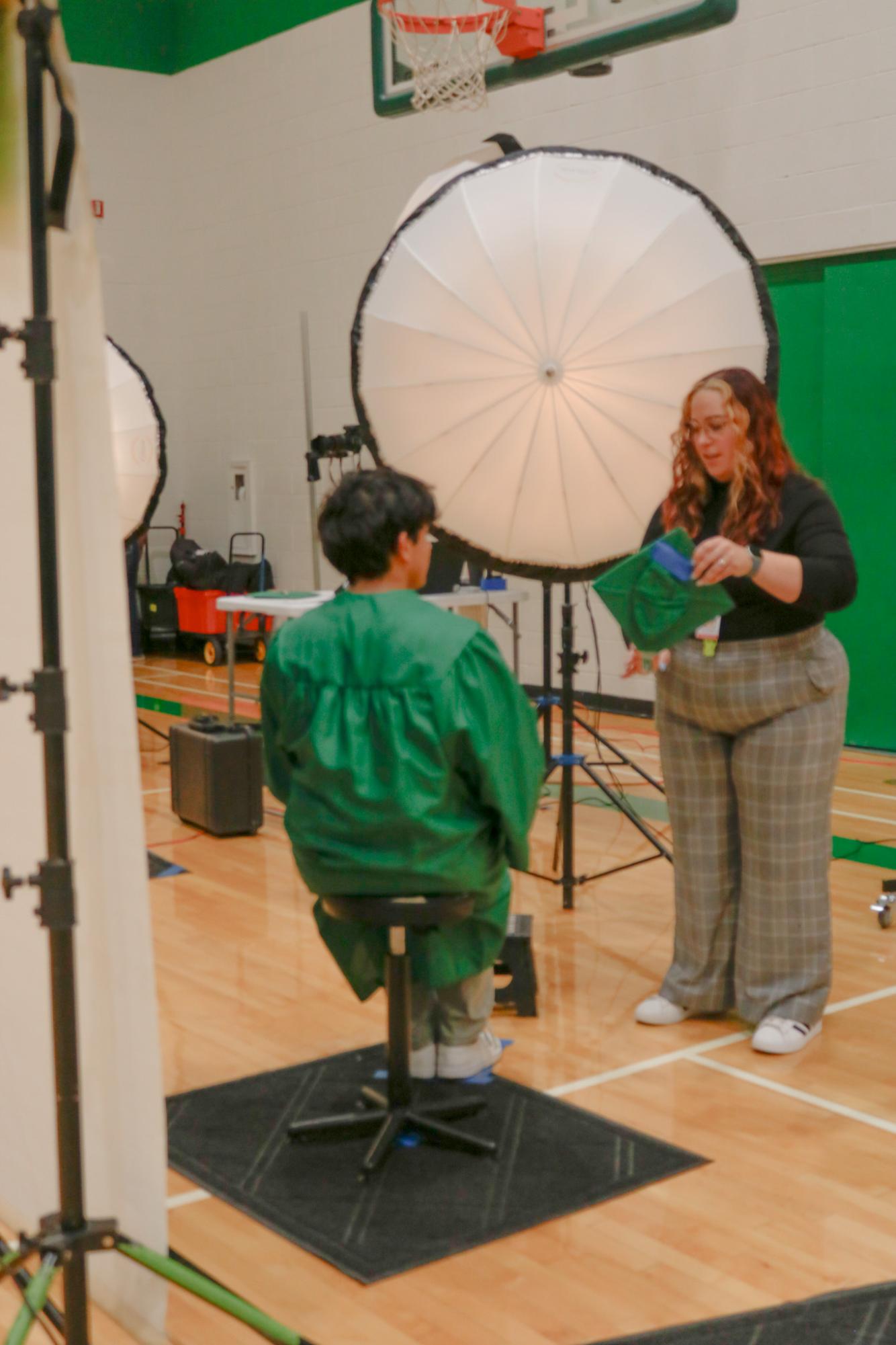 Senior cap and gown (Photos by Connor King)