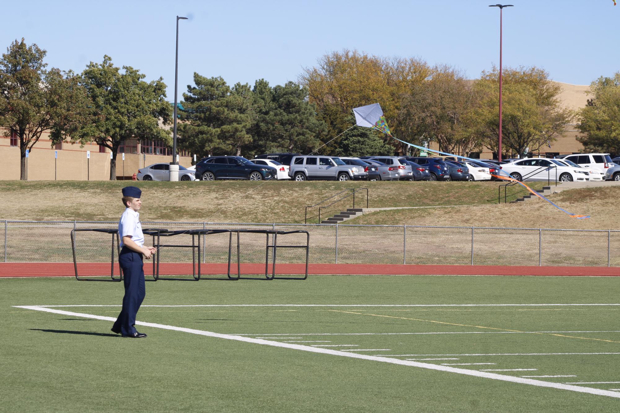 AFJROTC Kite Flying (Photos by Kaelyn Kissack)