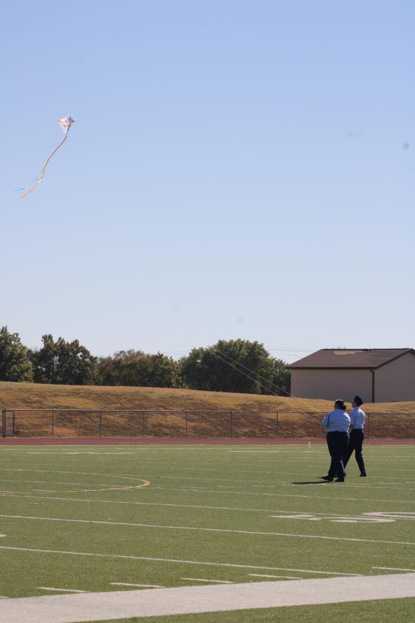 AFJROTC Kite Flying (Photos by Kaelyn Kissack)