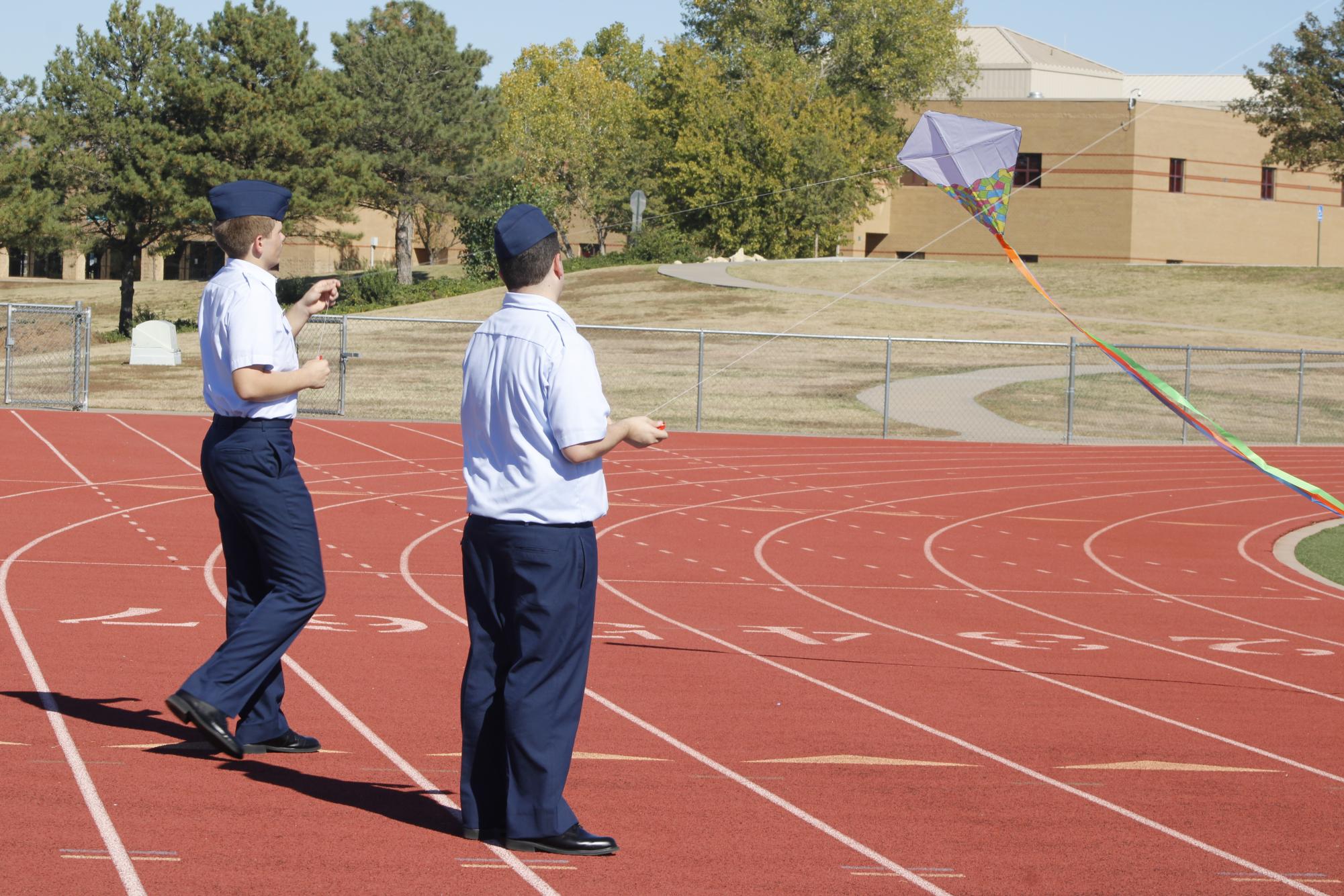 AFJROTC Kite Flying (Photos by Kaelyn Kissack)