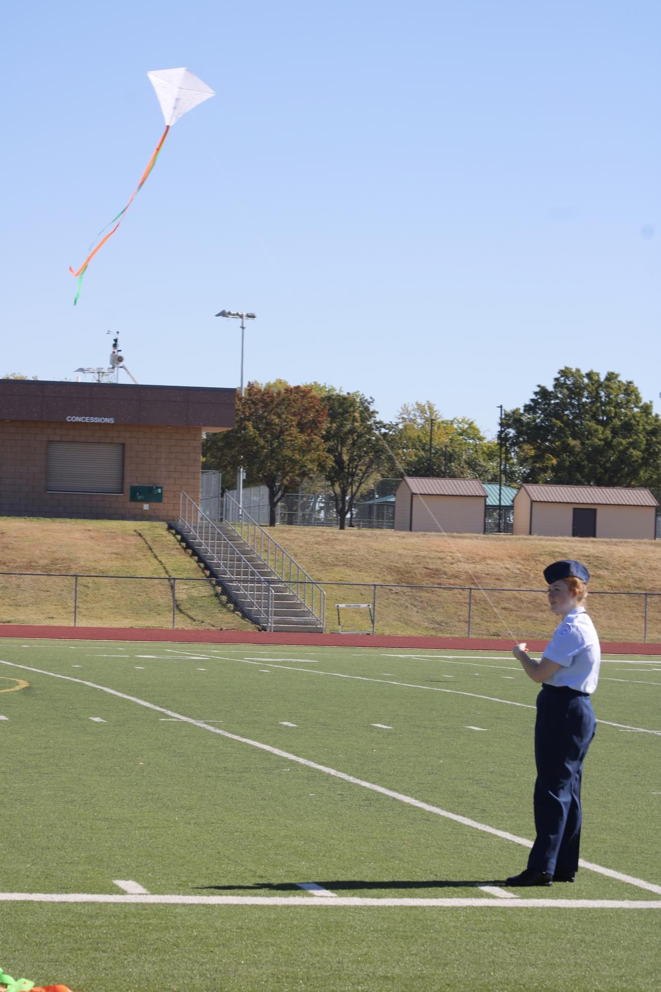 AFJROTC Kite Flying (Photos by Kaelyn Kissack)