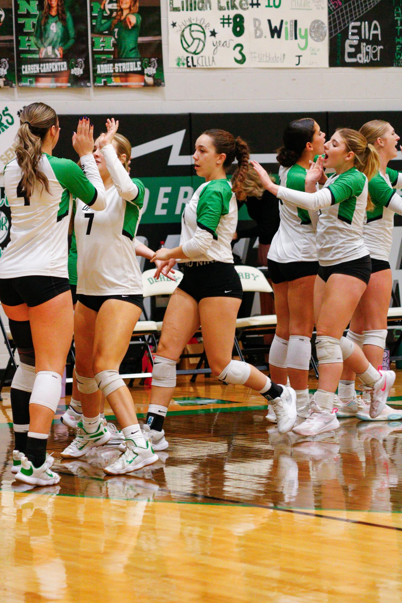 Girls Varsity Volleyball (Photos by Delainey Stephenson)