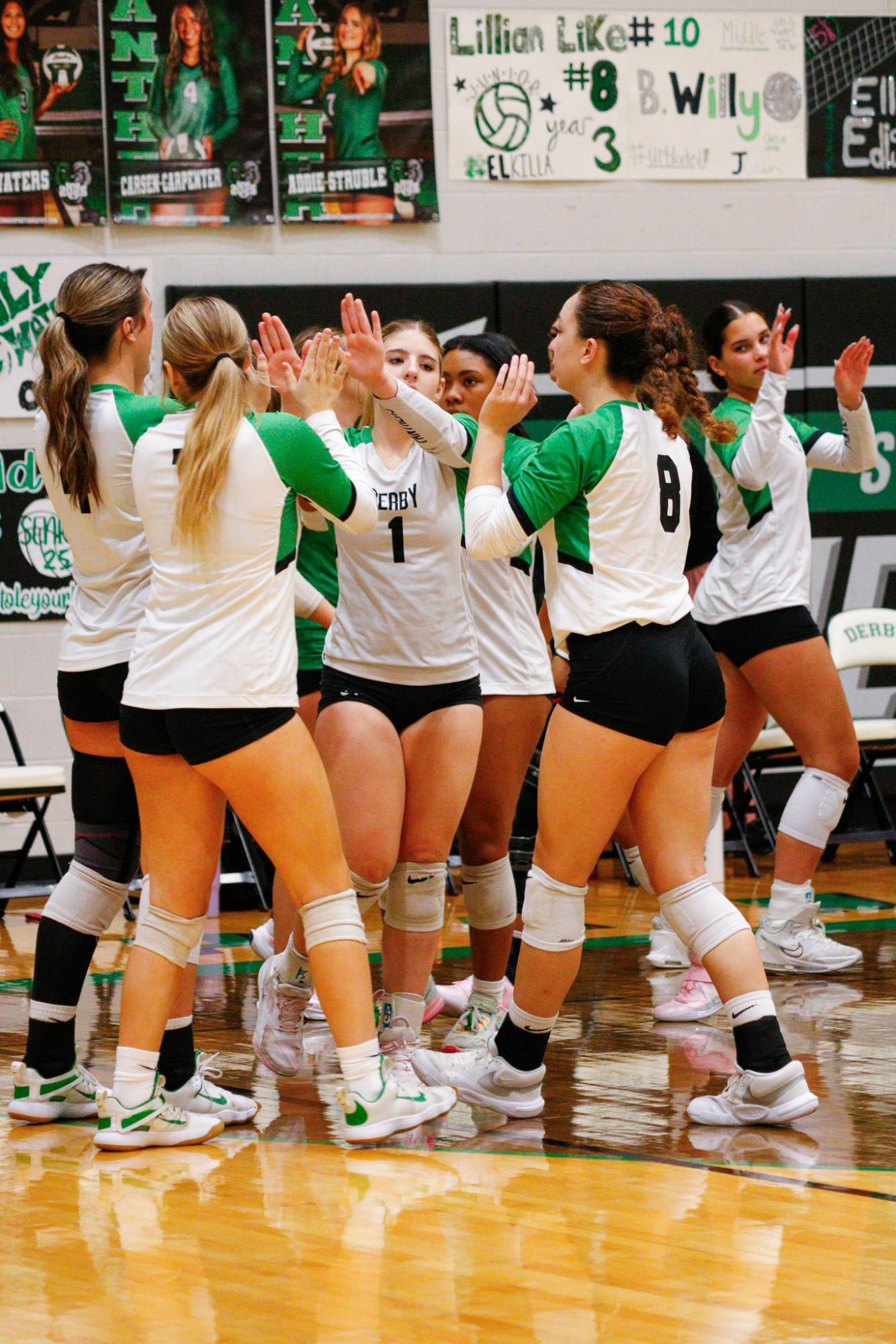 Girls Varsity Volleyball (Photos by Delainey Stephenson)