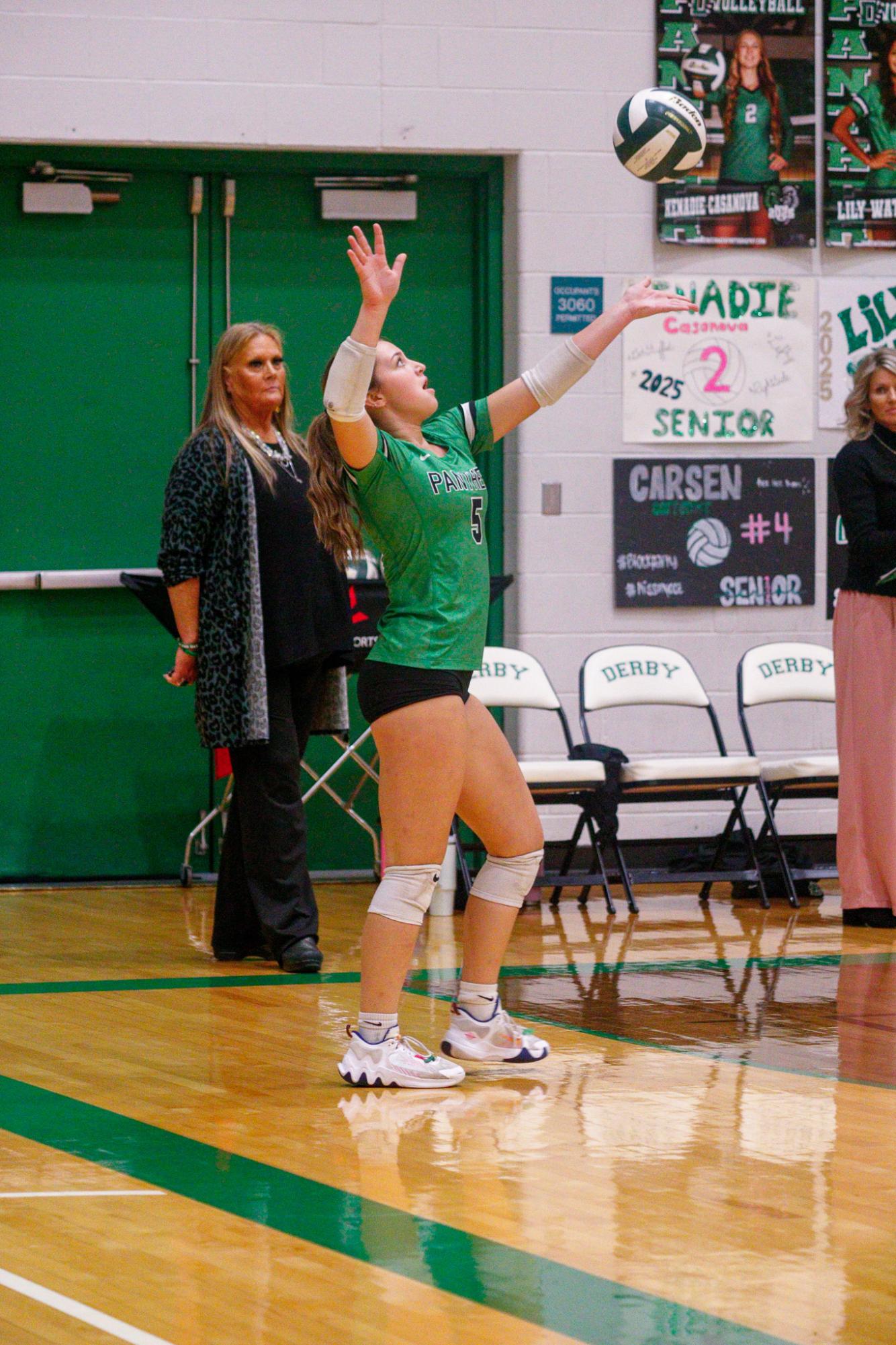 Girls Varsity Volleyball (Photos by Delainey Stephenson)