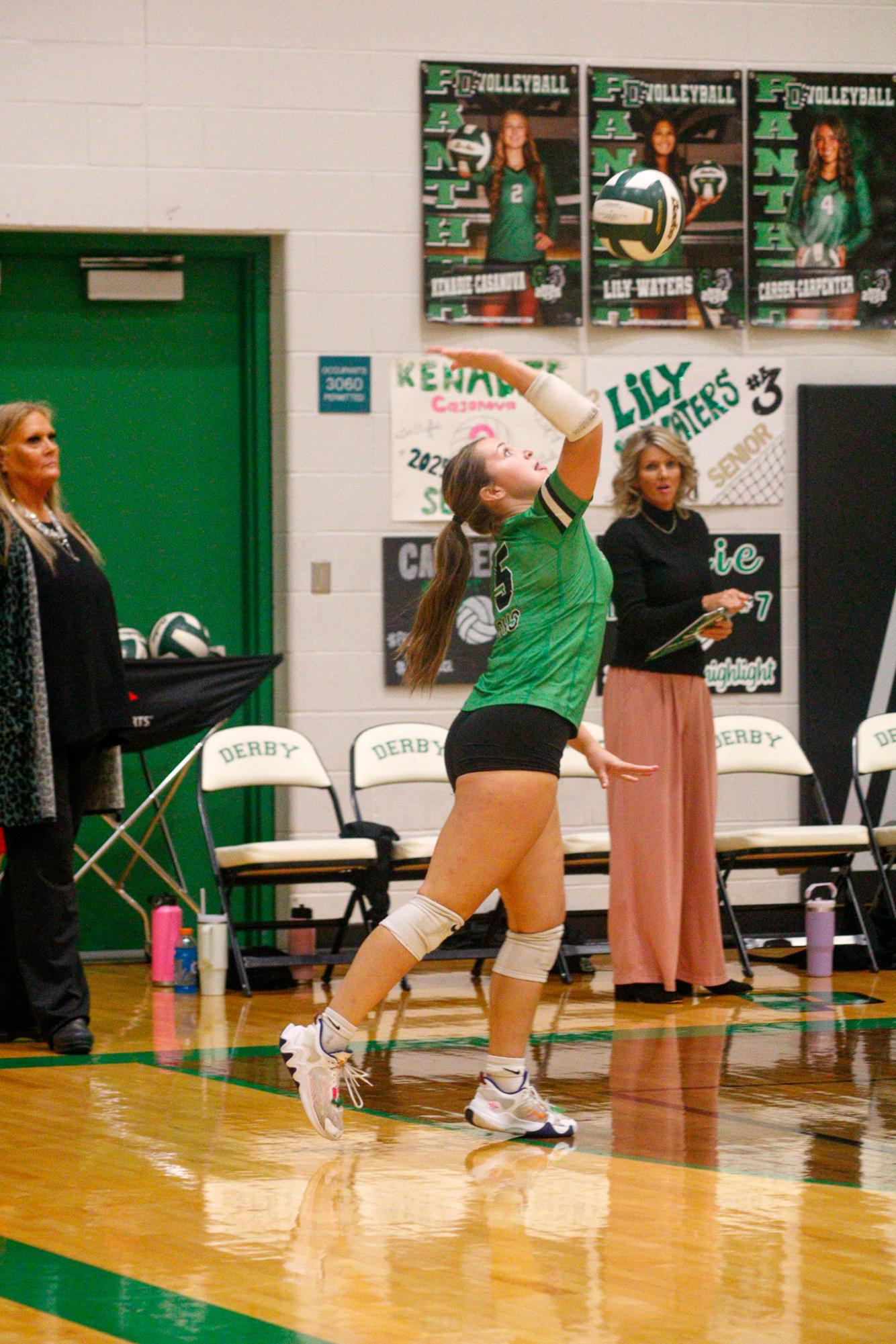 Girls Varsity Volleyball (Photos by Delainey Stephenson)