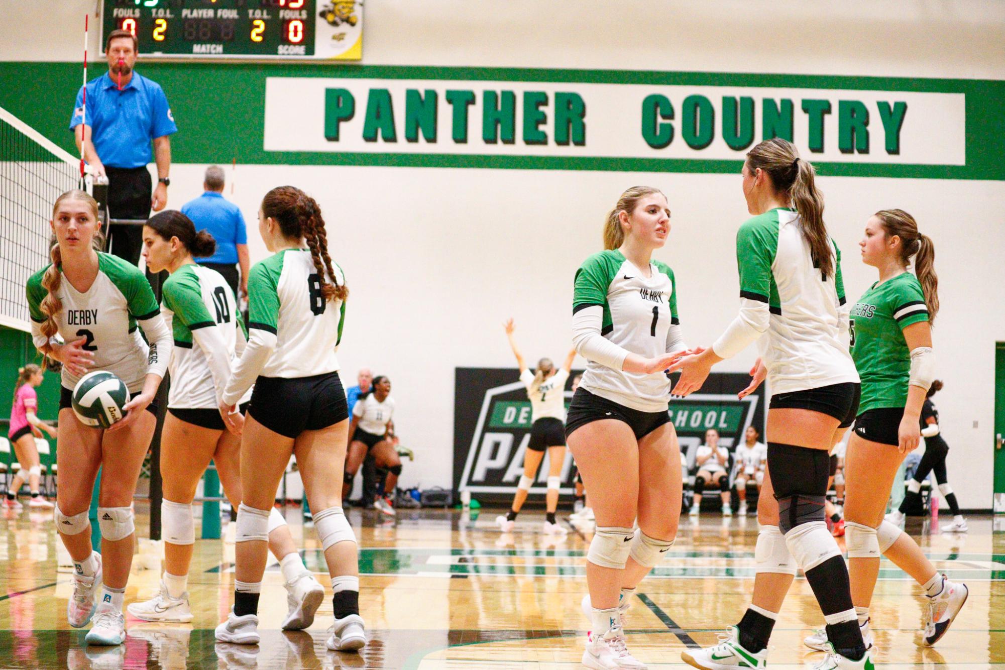 Girls Varsity Volleyball (Photos by Delainey Stephenson)