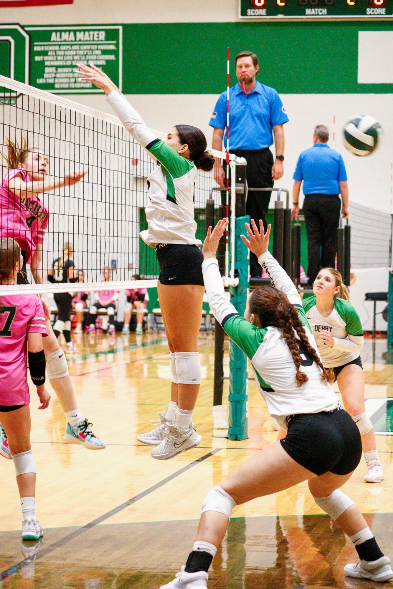 Girls Varsity Volleyball (Photos by Delainey Stephenson)