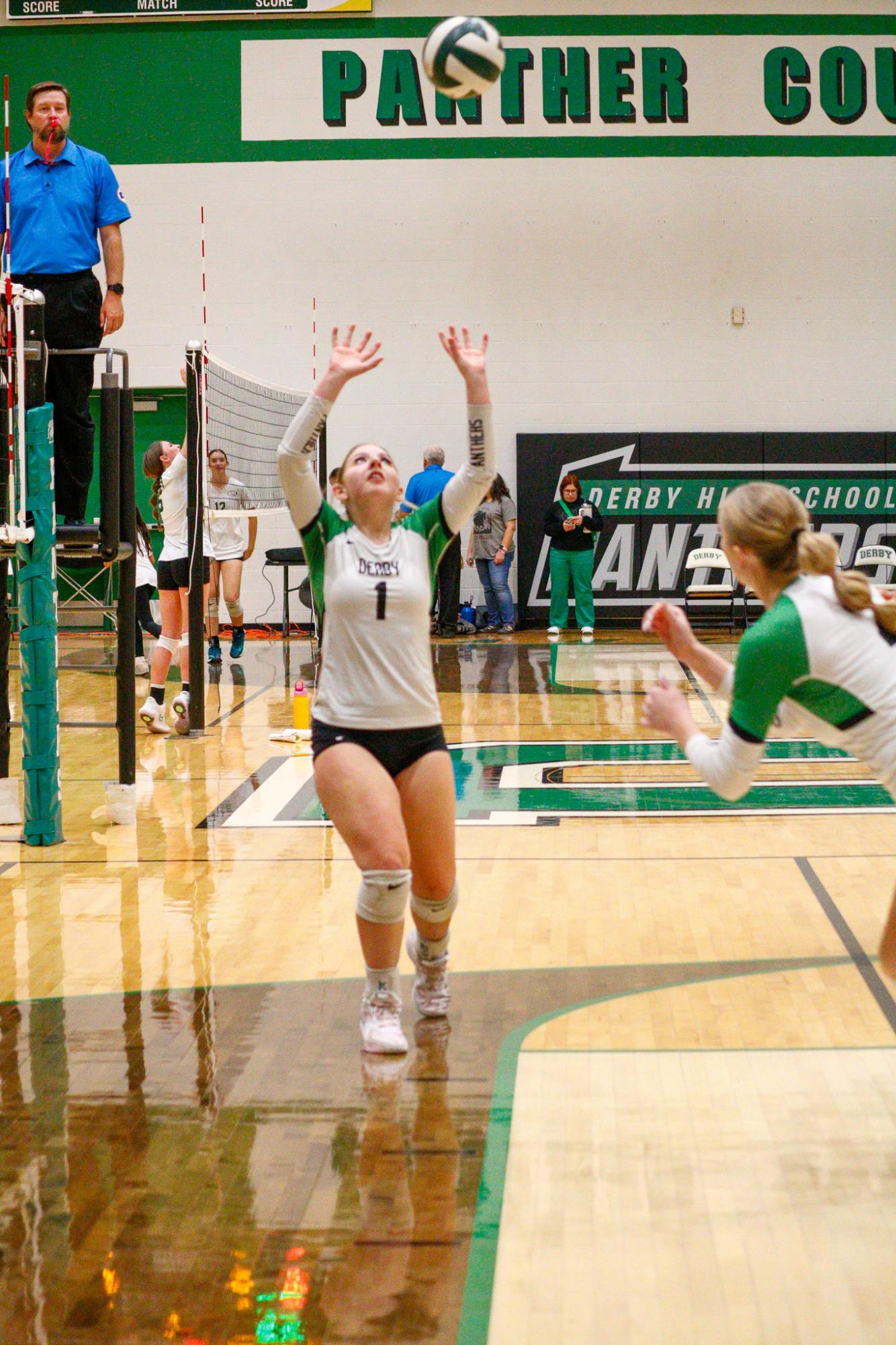 Girls Varsity Volleyball (Photos by Delainey Stephenson)