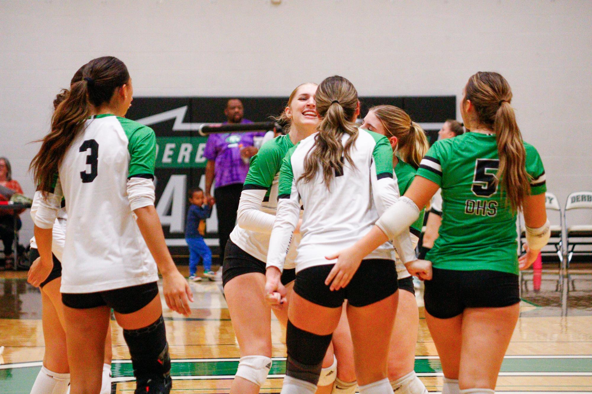 Girls Varsity Volleyball (Photos by Delainey Stephenson)