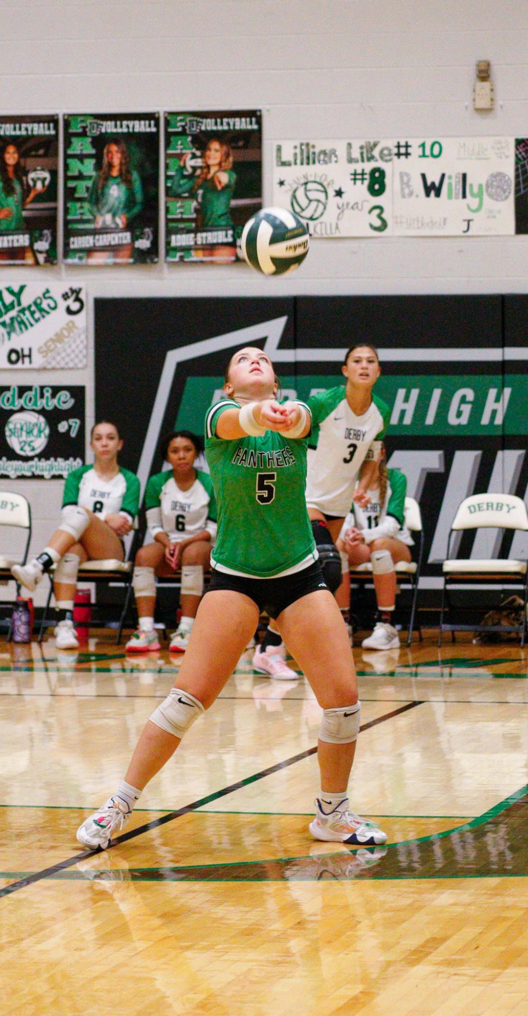 Girls Varsity Volleyball (Photos by Delainey Stephenson)