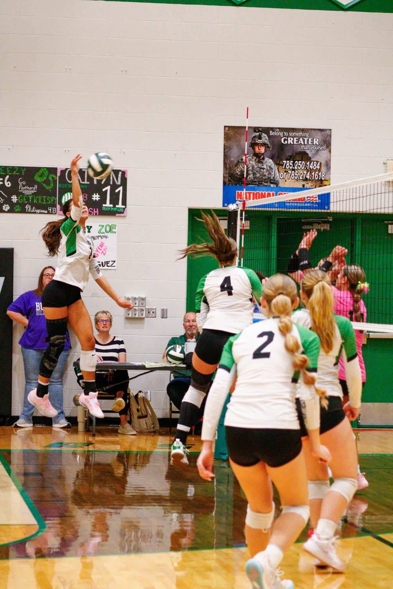 Girls Varsity Volleyball (Photos by Delainey Stephenson)