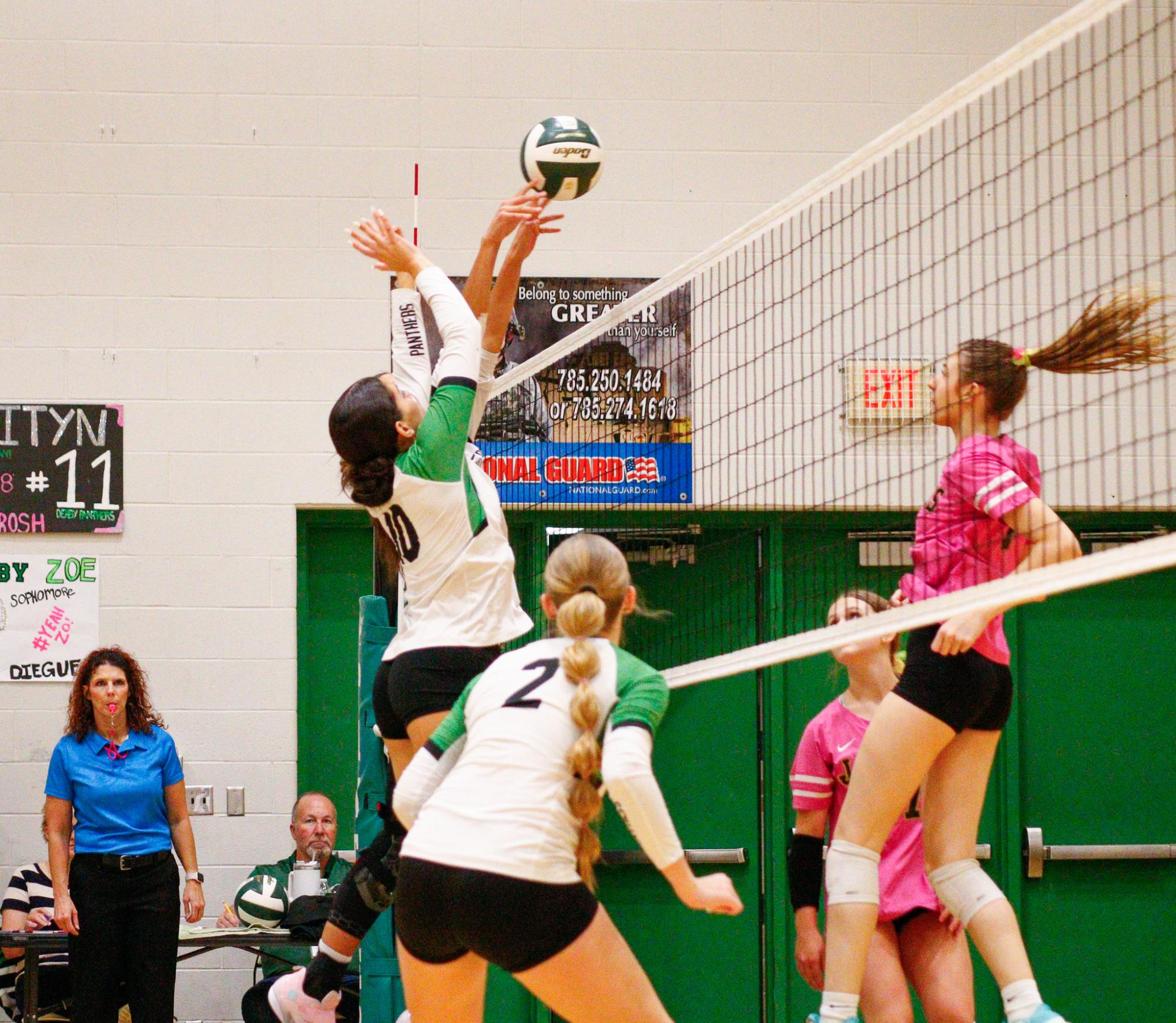 Girls Varsity Volleyball (Photos by Delainey Stephenson)