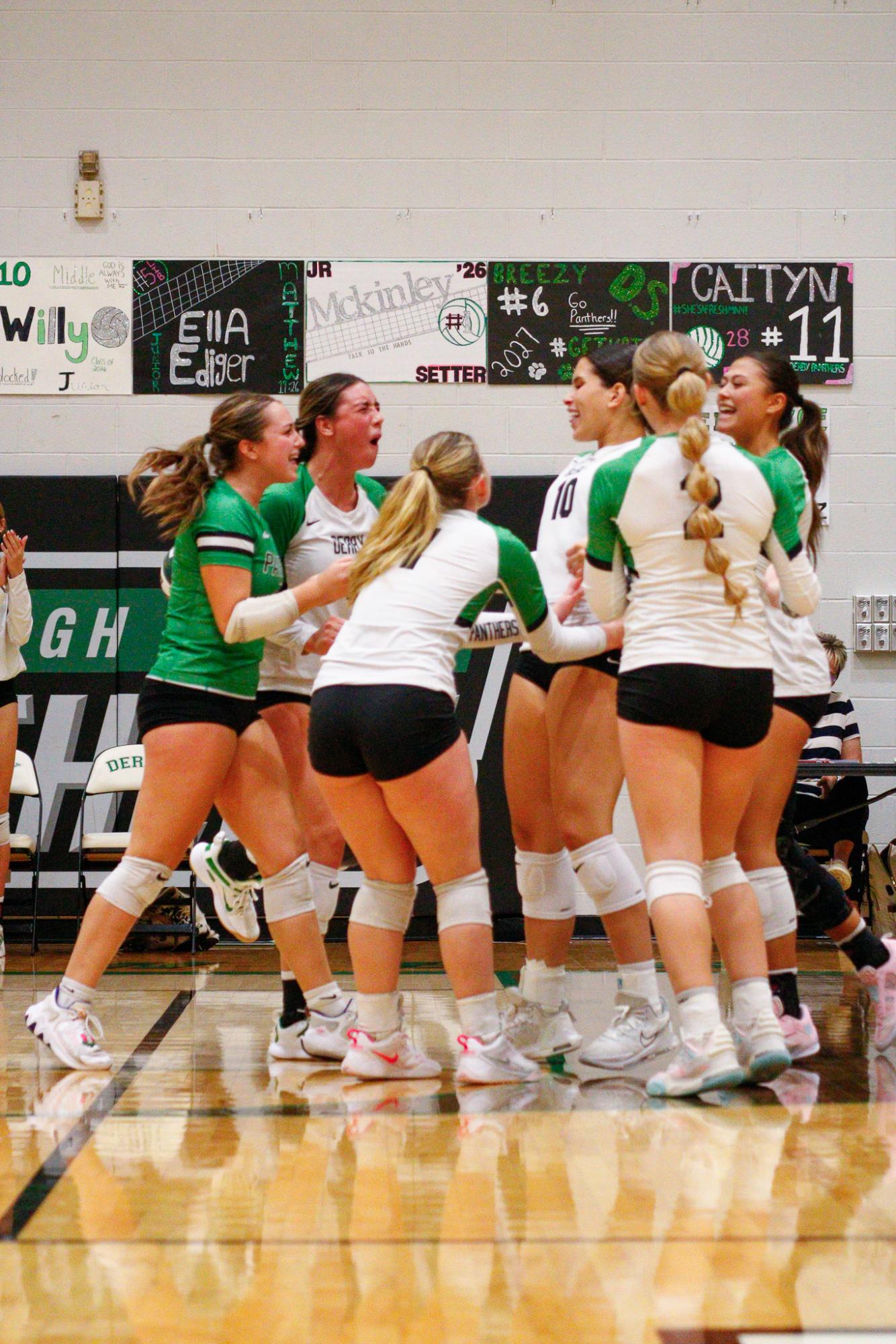 Girls Varsity Volleyball (Photos by Delainey Stephenson)