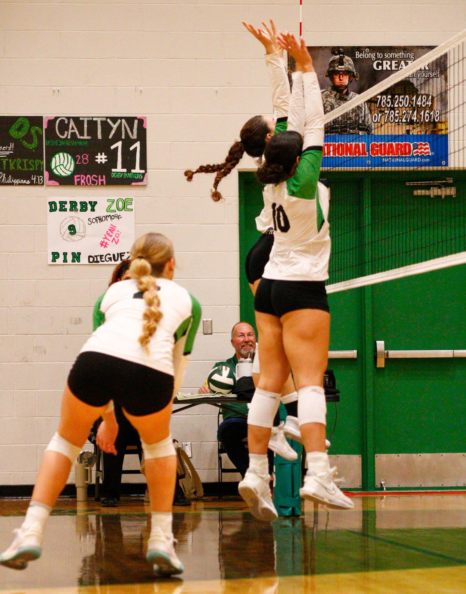 Girls Varsity Volleyball (Photos by Delainey Stephenson)