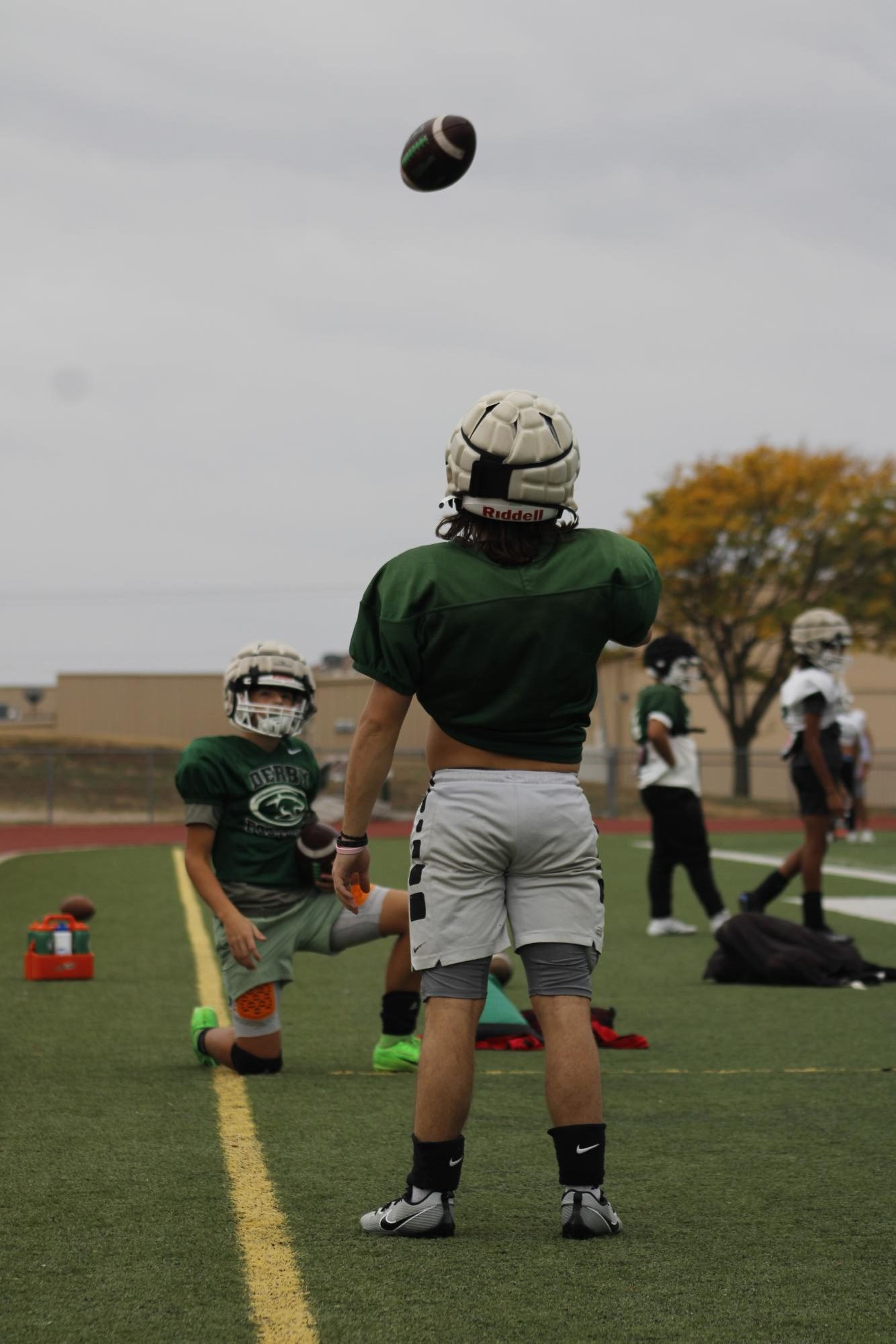 Football practice (Photos by Stevie Hoppock)