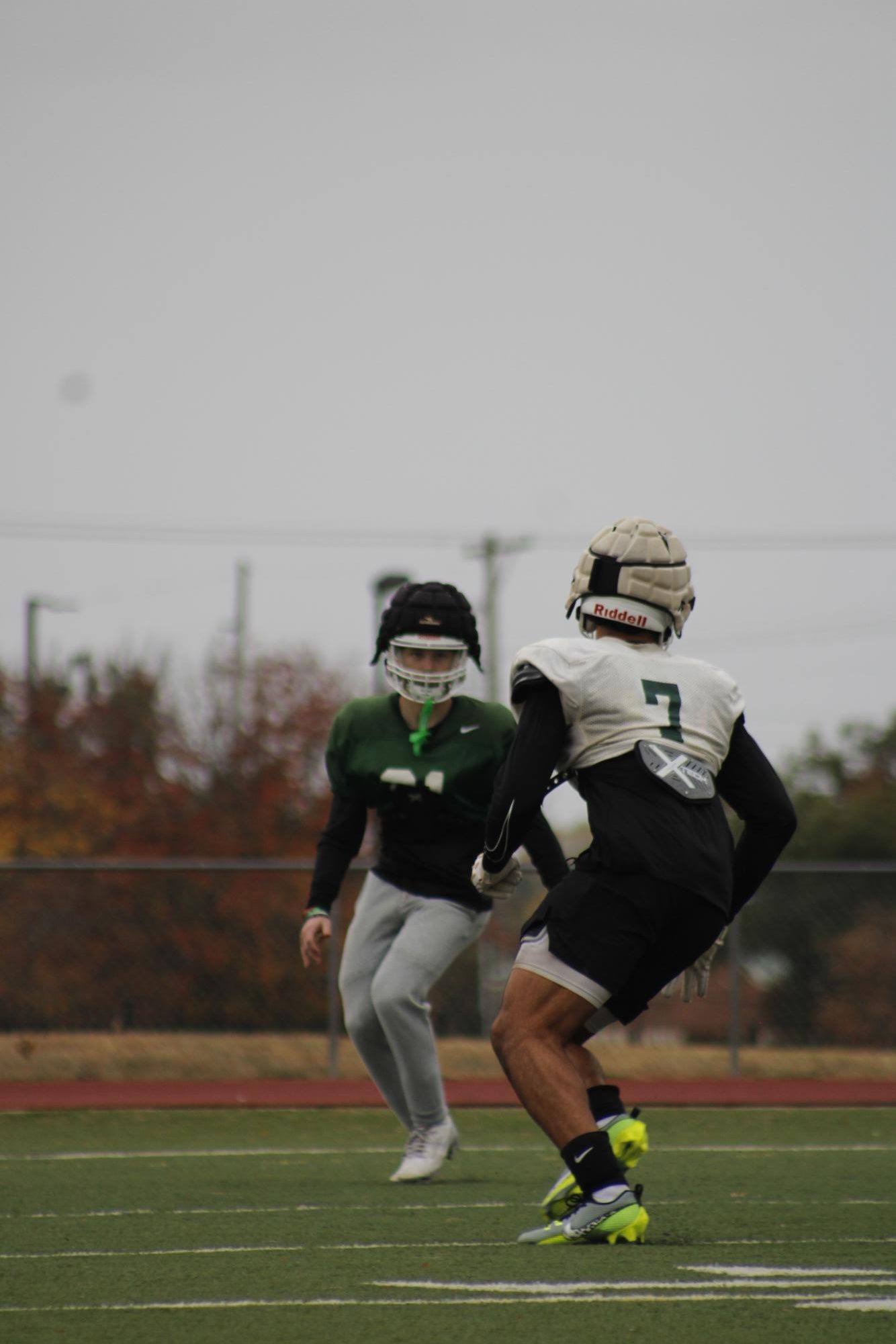 Football practice (Photos by Stevie Hoppock)