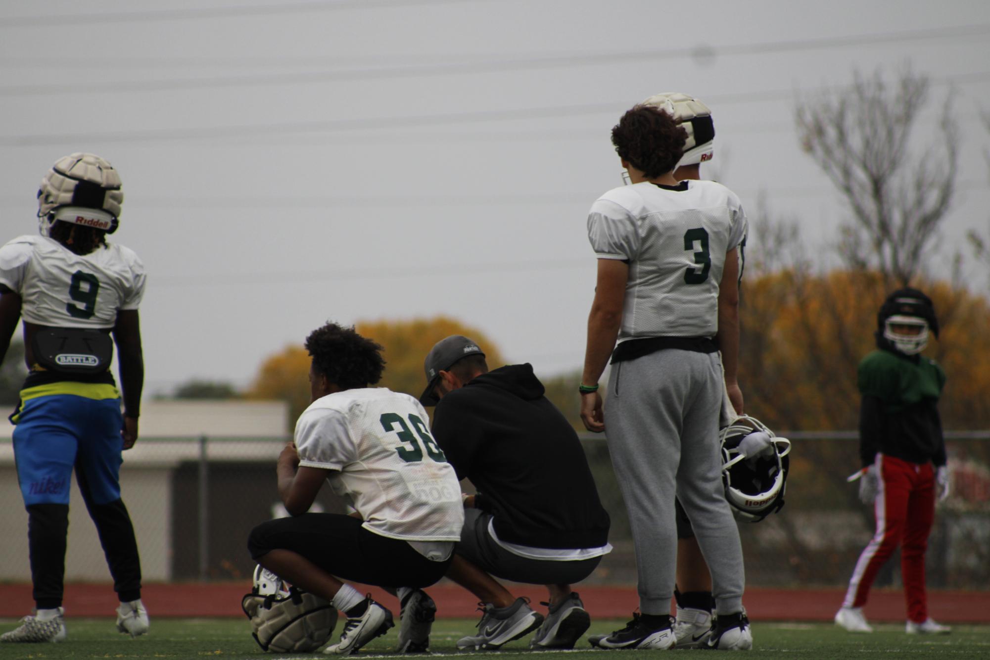 Football practice (Photos by Stevie Hoppock)