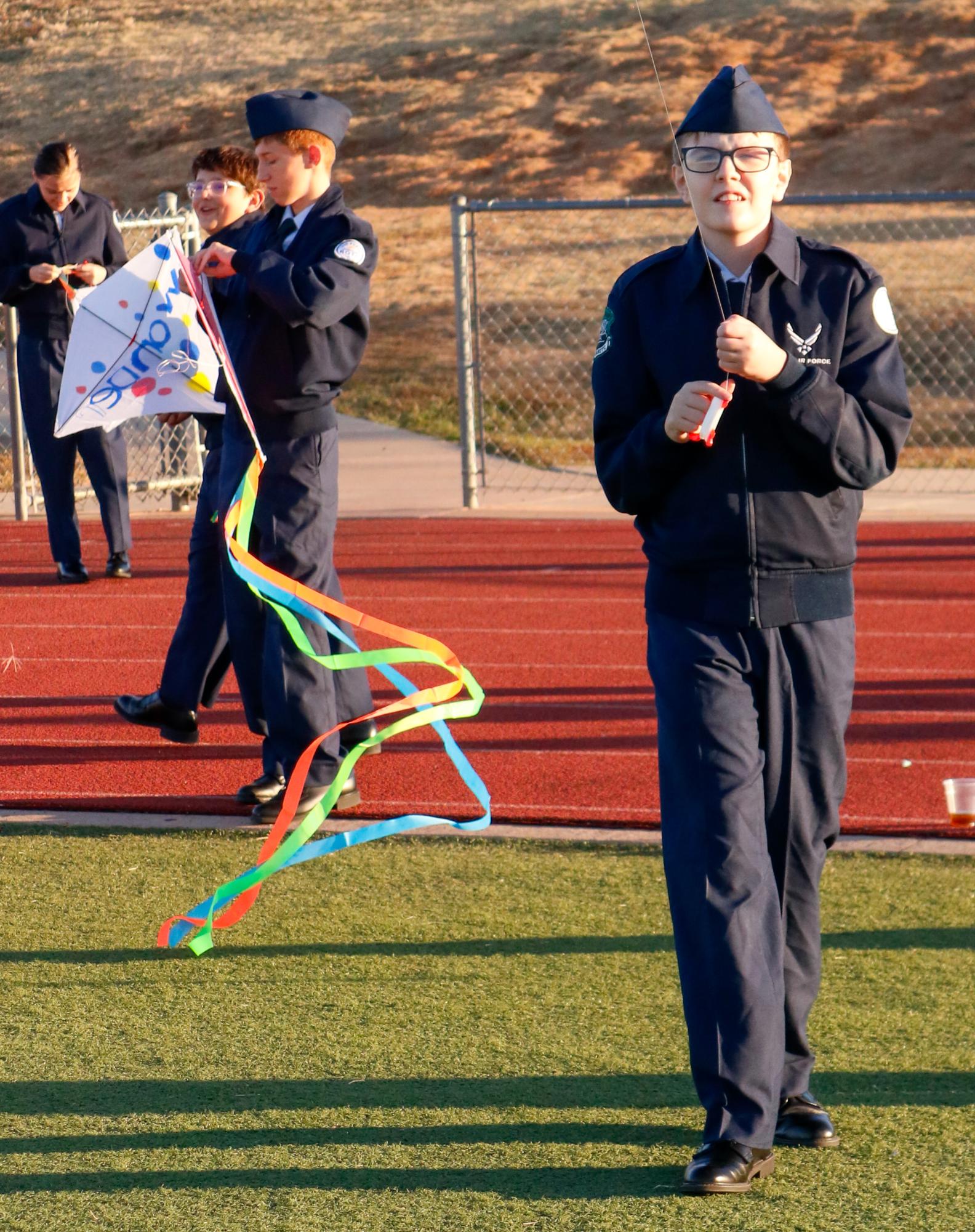 AFJROTC Kite Flying (Photos by Laylah Allen)