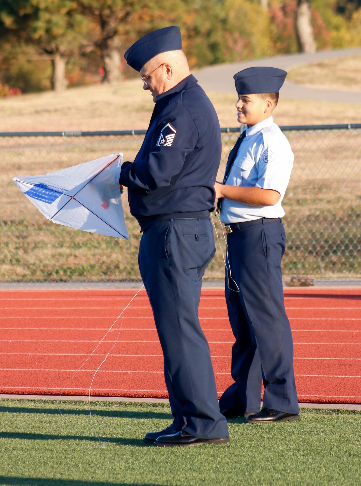 AFJROTC Kite Flying (Photos by Laylah Allen)