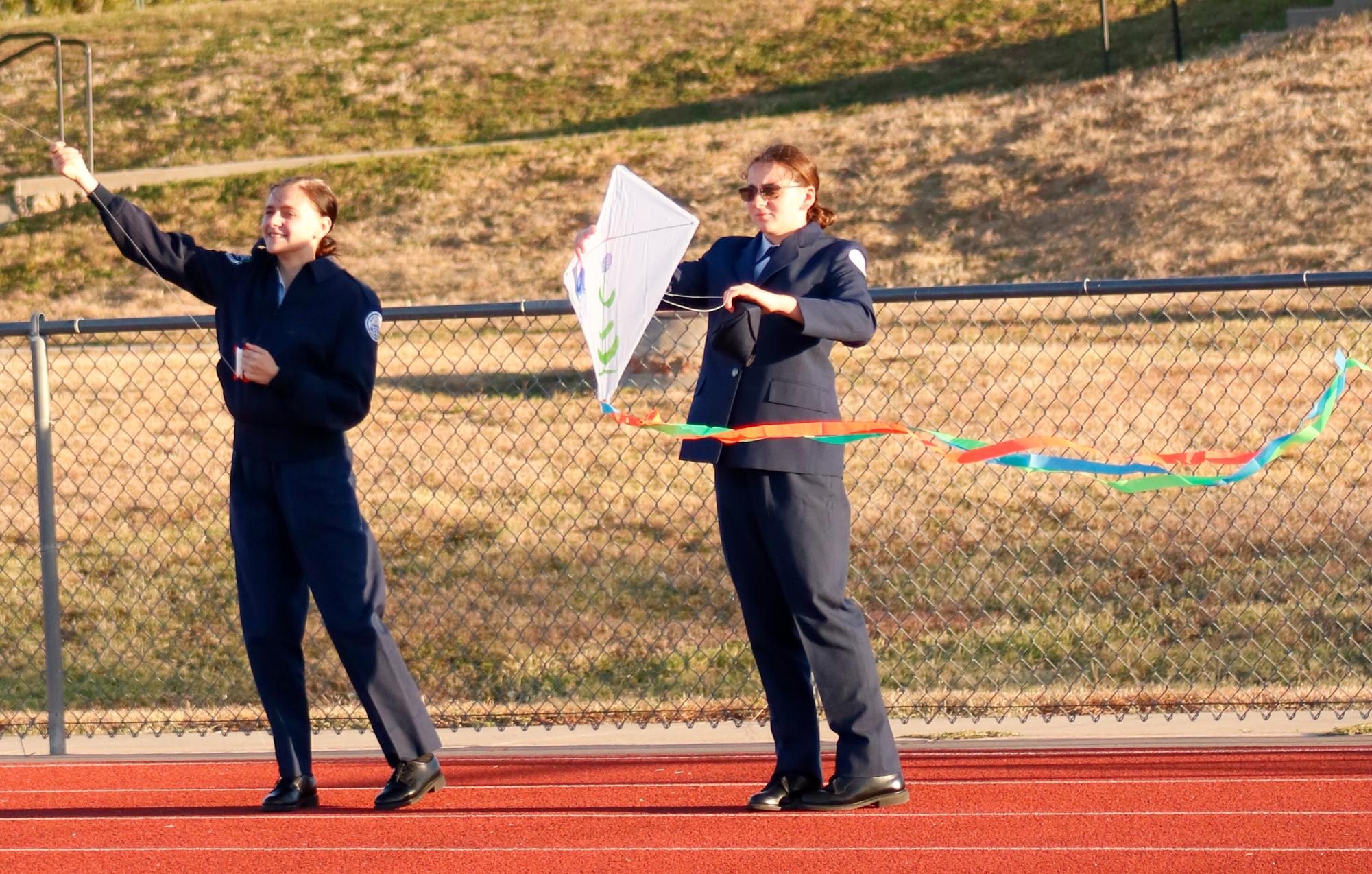 AFJROTC Kite Flying (Photos by Laylah Allen)