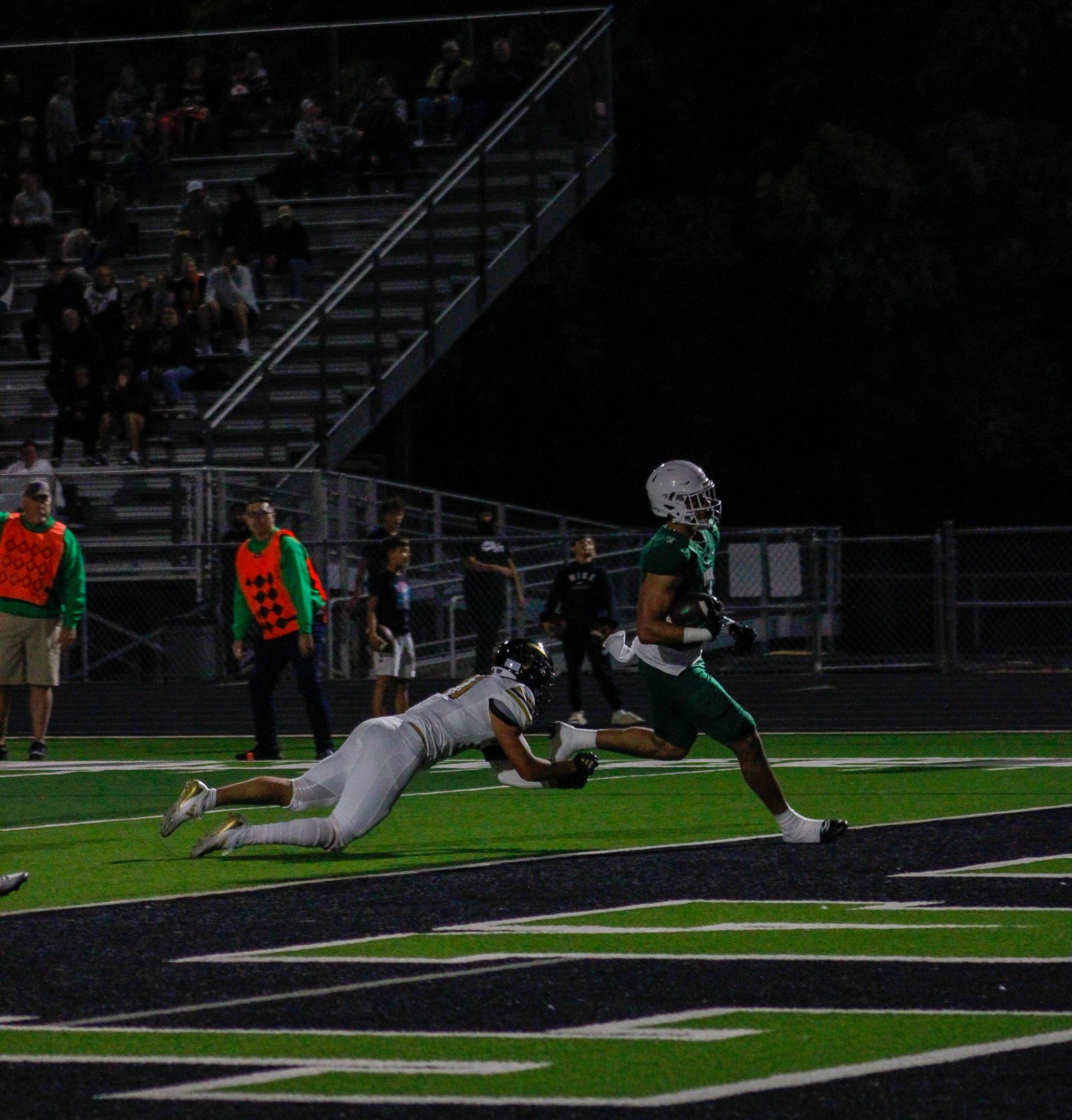 Football vs Maize South (Photos by Myca Keith)