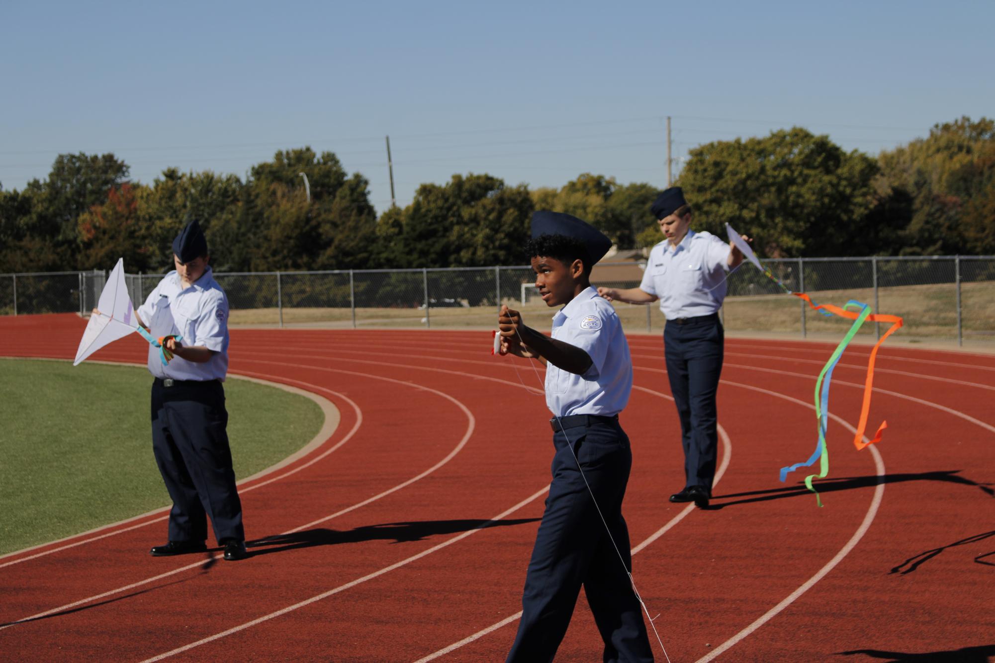 AFJROTC Kite Flying(Photos by Emily Crowell)