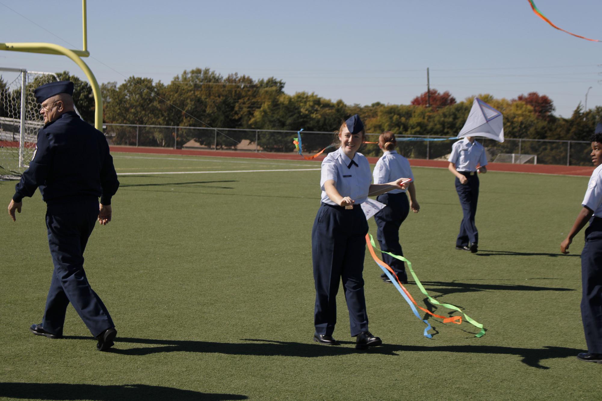 AFJROTC Kite Flying(Photos by Emily Crowell)