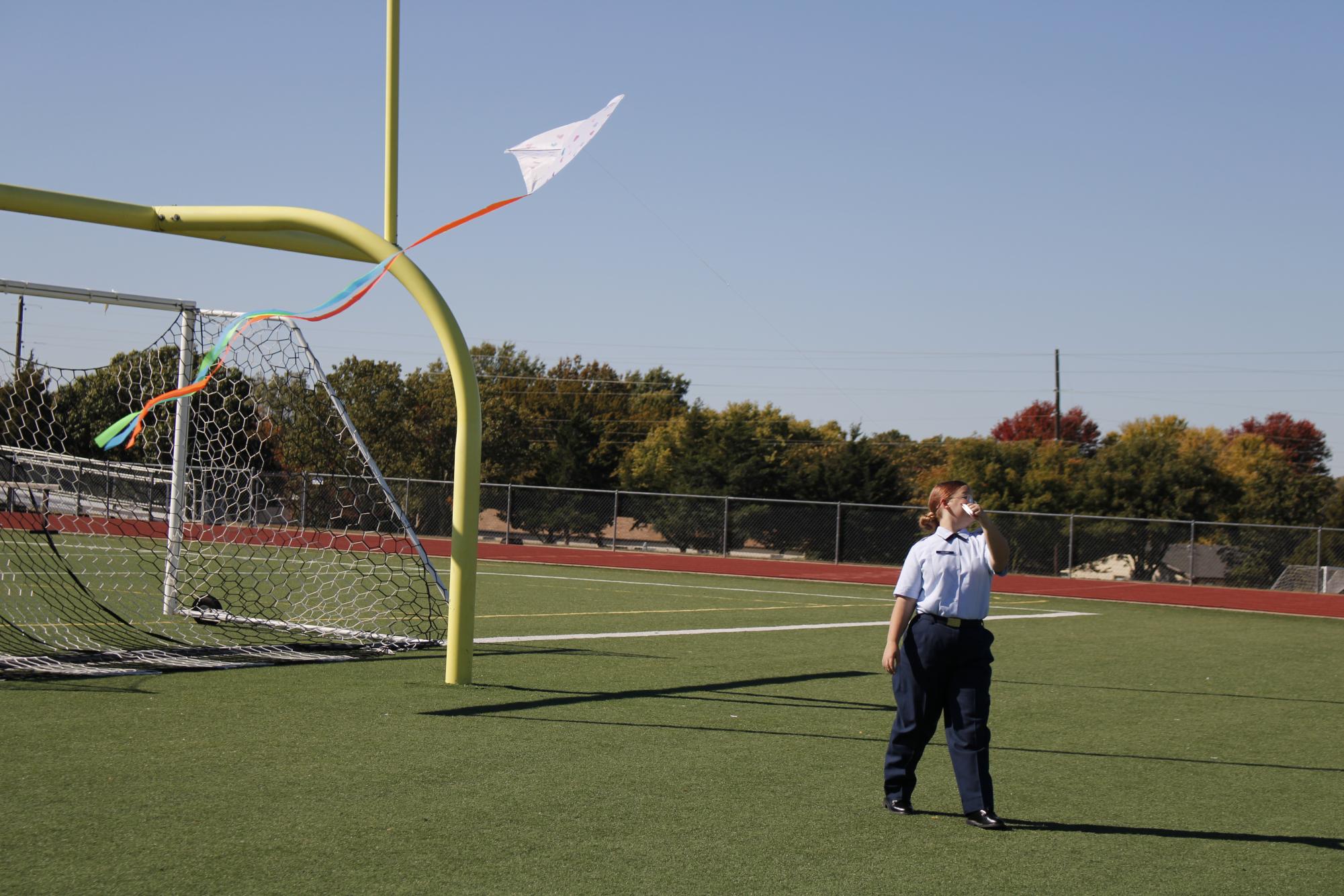 AFJROTC Kite Flying(Photos by Emily Crowell)