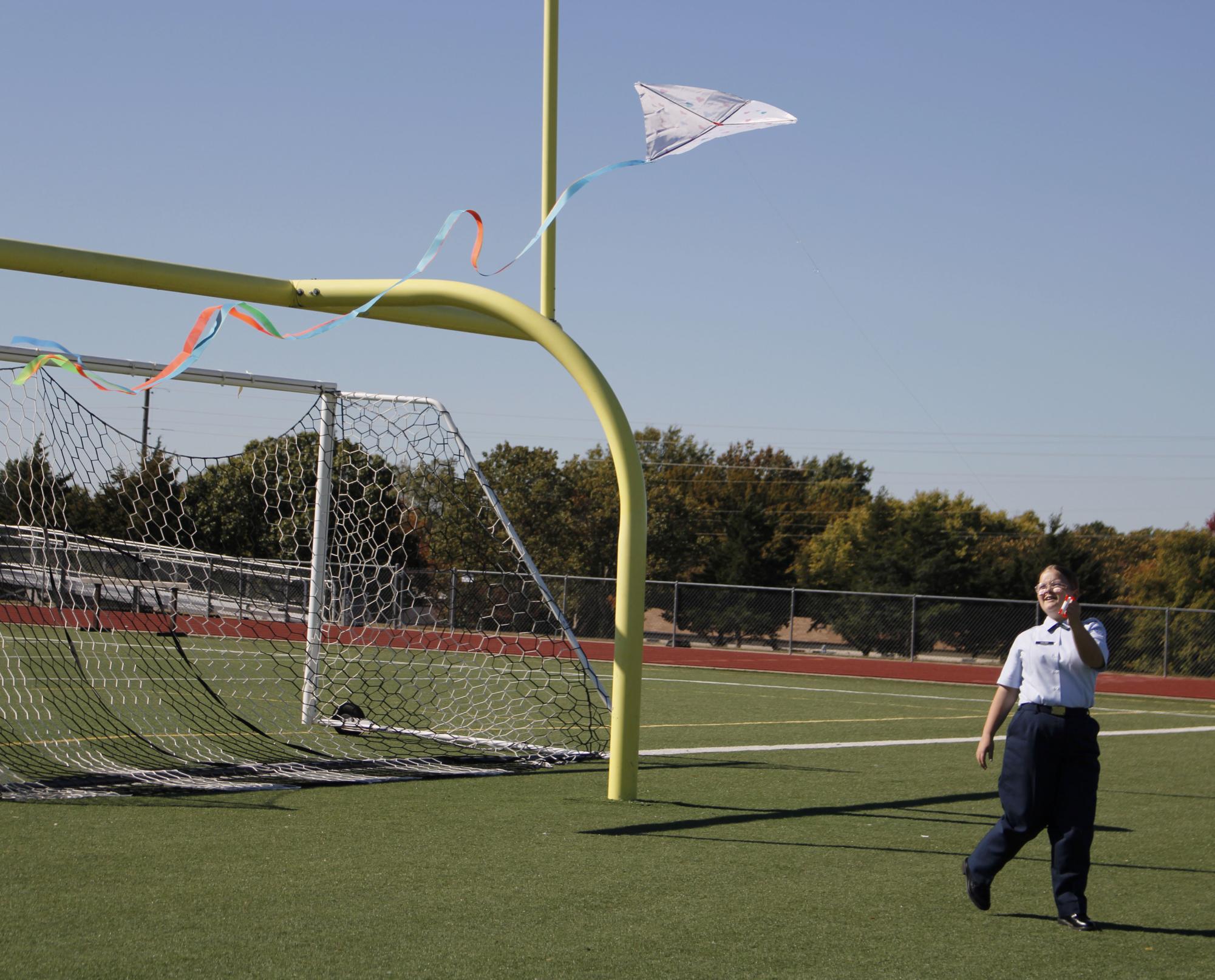 AFJROTC Kite Flying(Photos by Emily Crowell)